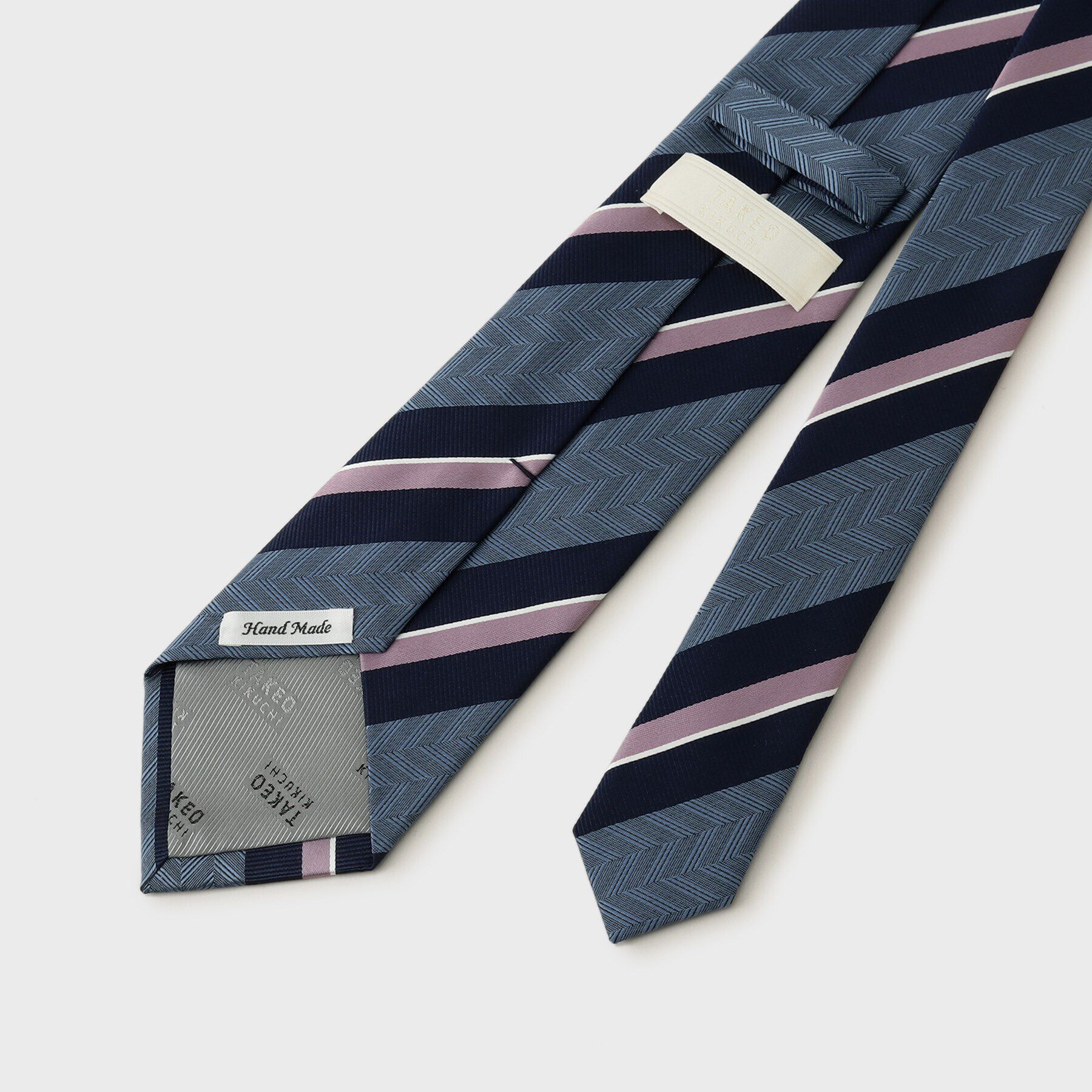 TAKEO KIKUCHI「【THE FLAGSHIP】矢羽根文様（やばねもん）ストライプ ネクタイ」|ネクタイ・蝶ネクタイ|