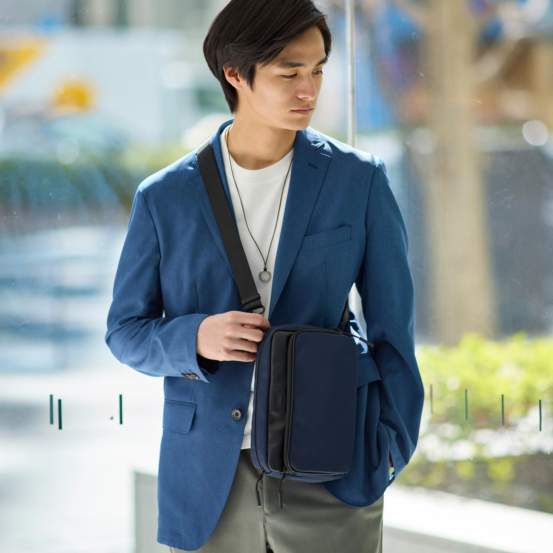 TAKEO KIKUCHI「【B5サイズ】3WAY ショルダーバッグ」|ショルダー・メッセンジャー|