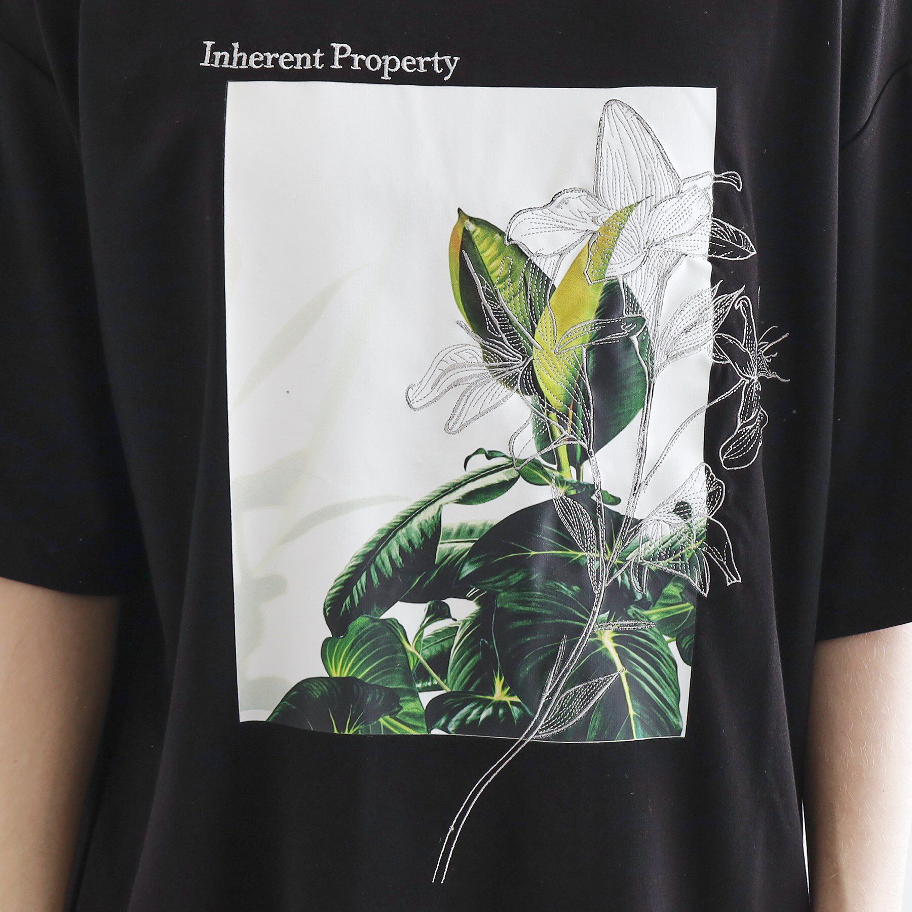 tk.TAKEO KIKUCHI「フラワープリントTシャツ」|Tシャツ・カットソー|