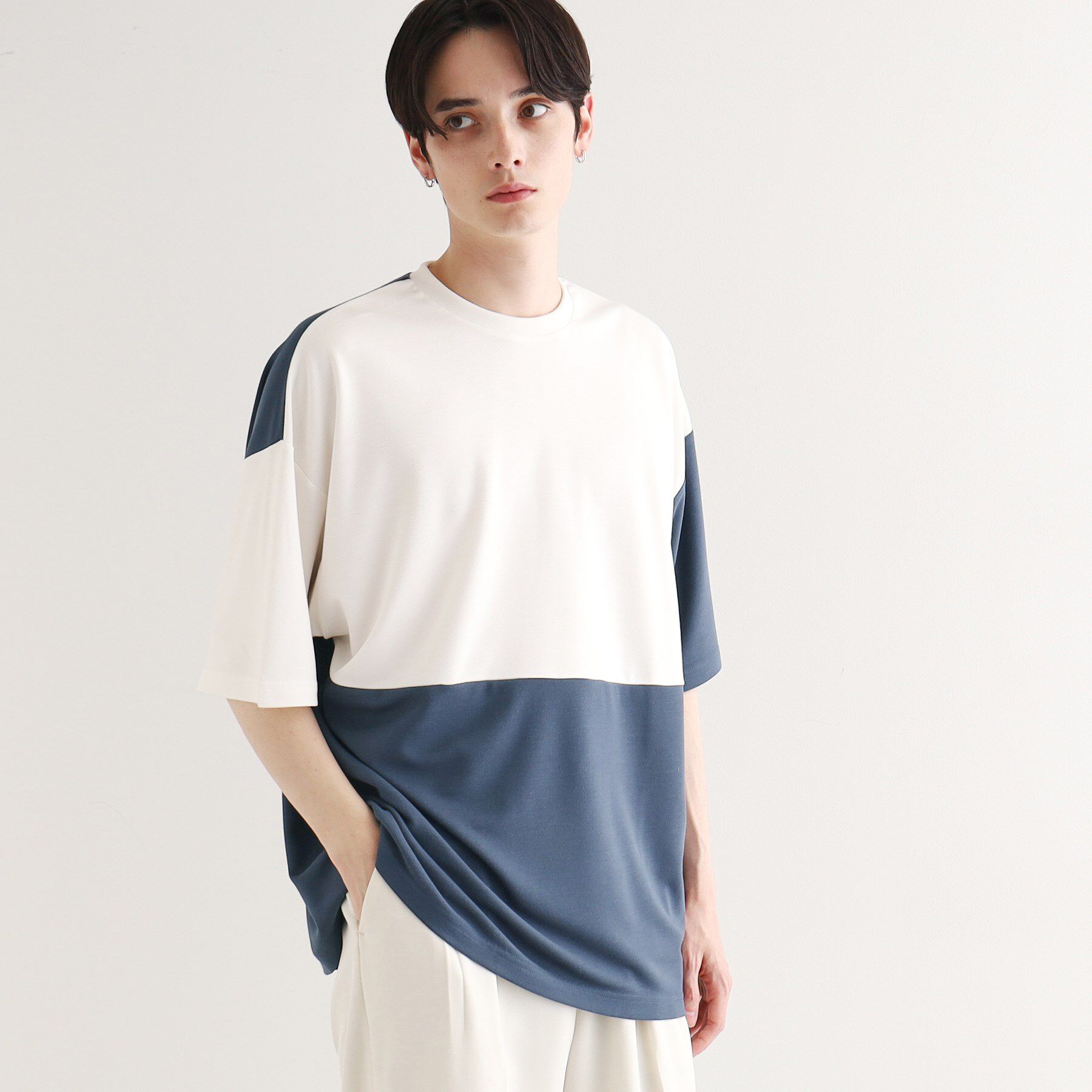 tk.TAKEO KIKUCHI「【UV／接触冷感】切替アソートTシャツ」|Tシャツ・カットソー|