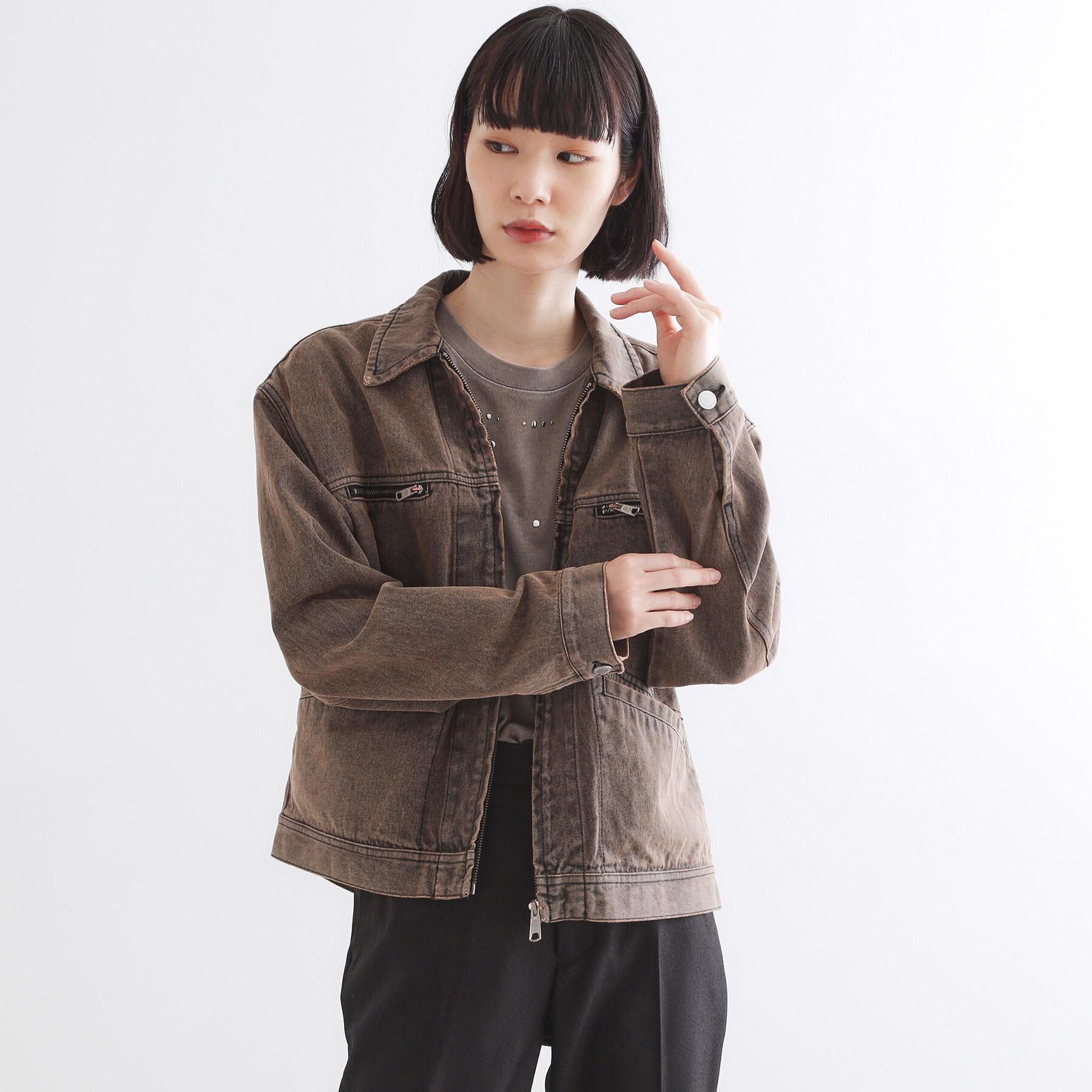 tk.TAKEO KIKUCHI「デニムブルゾン」|デニムジャケット|