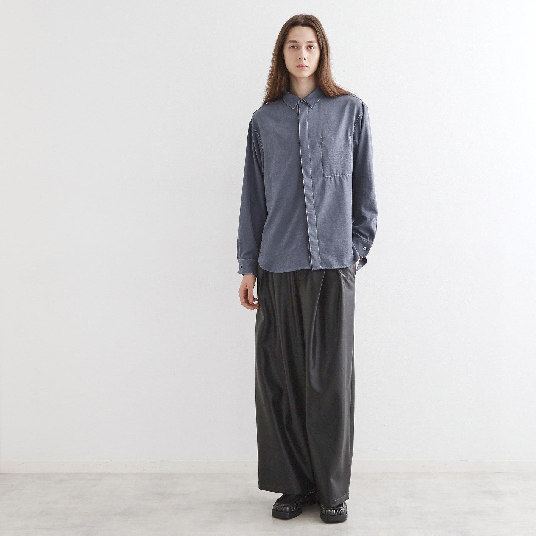 tk.TAKEO KIKUCHI「ビンテージフィブリルライクシャツ」|シャツ・ブラウス|