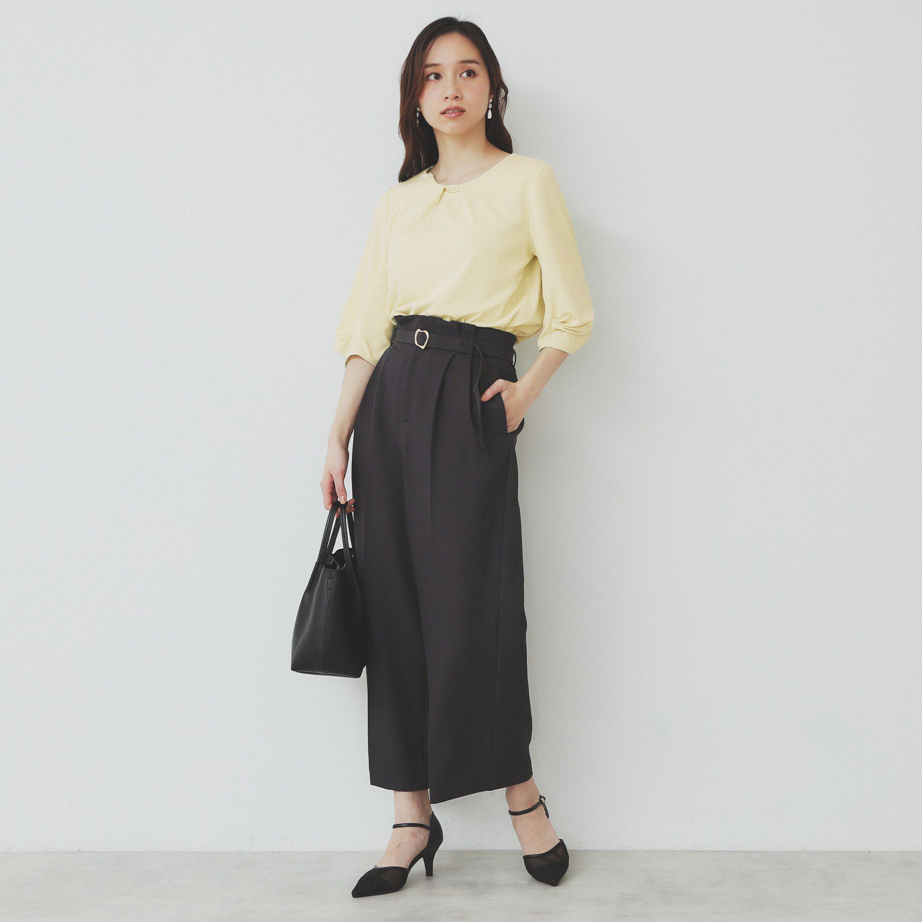 index「《5color》タックスリーブプルオーバー【UV/吸水速乾/接触冷感/洗濯機洗い可】」|Tシャツ・カットソー|