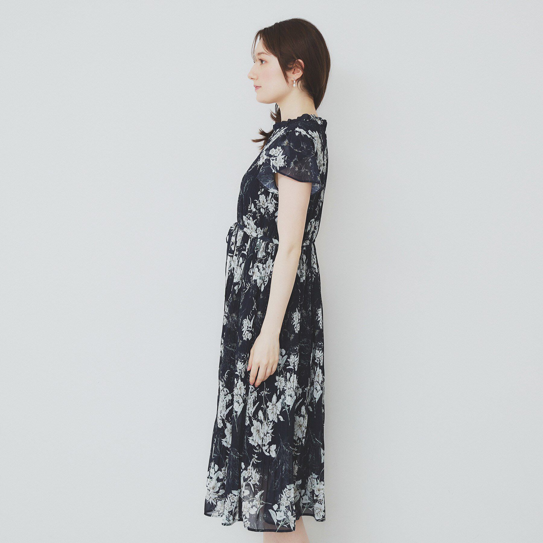 index「マジョリカフレアワンピース【洗濯機洗い可】」|ワンピース|