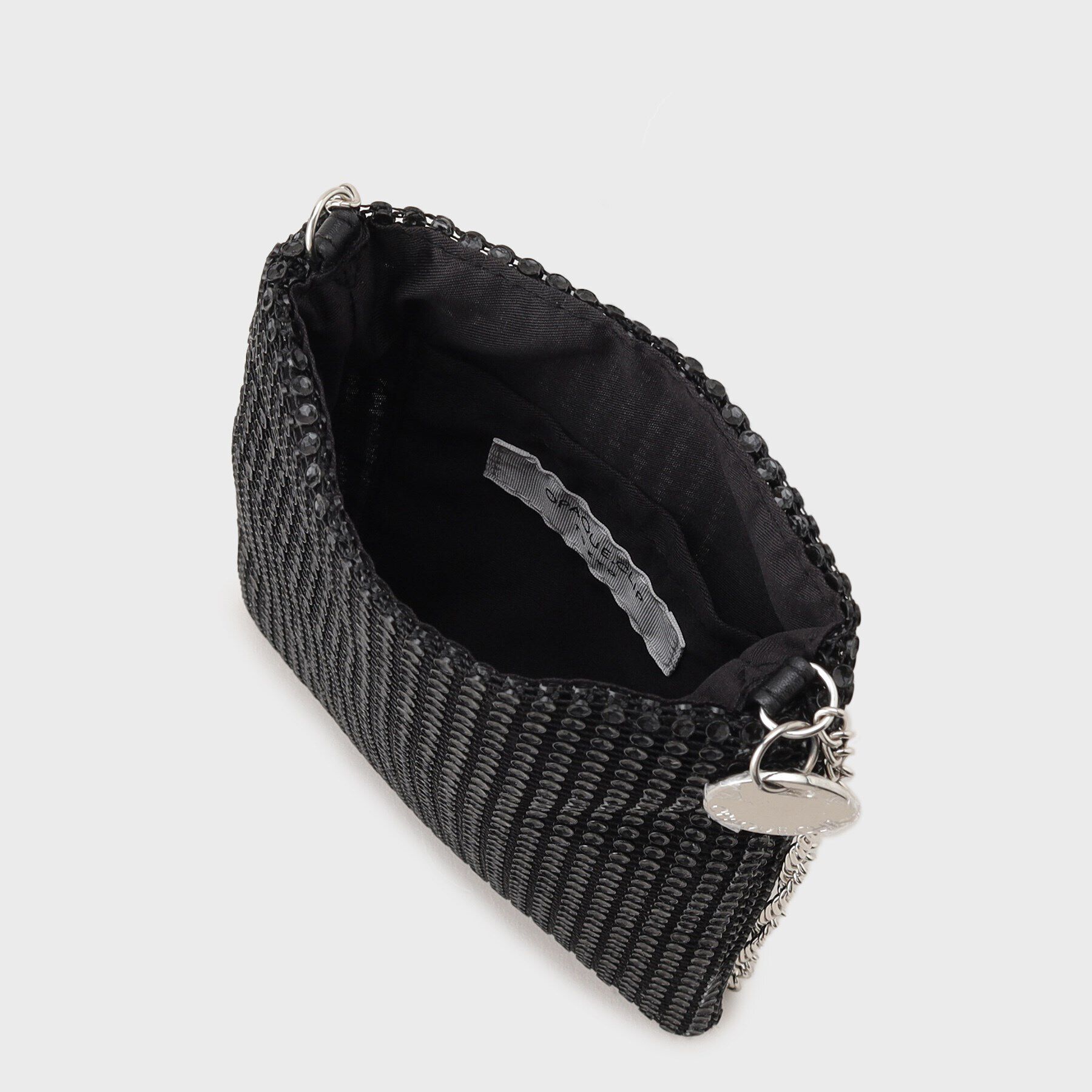 OPAQUE.CLIP「ラインストーン調シャイニーミニショルダーバッグ」|ショルダー・メッセンジャー|