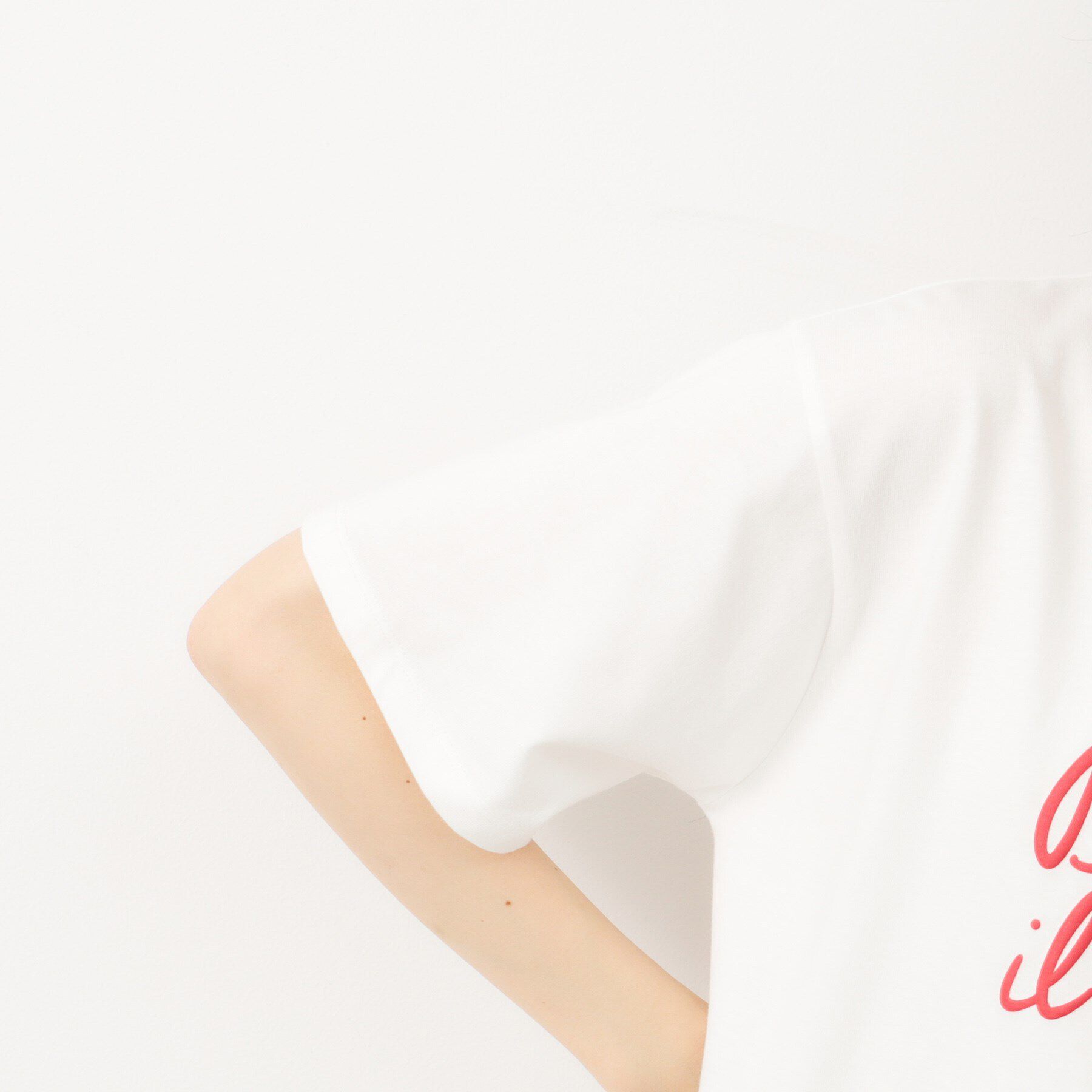 OPAQUE.CLIP「リラクシープリントロゴTシャツ【洗濯機洗い可】」|Tシャツ・カットソー|