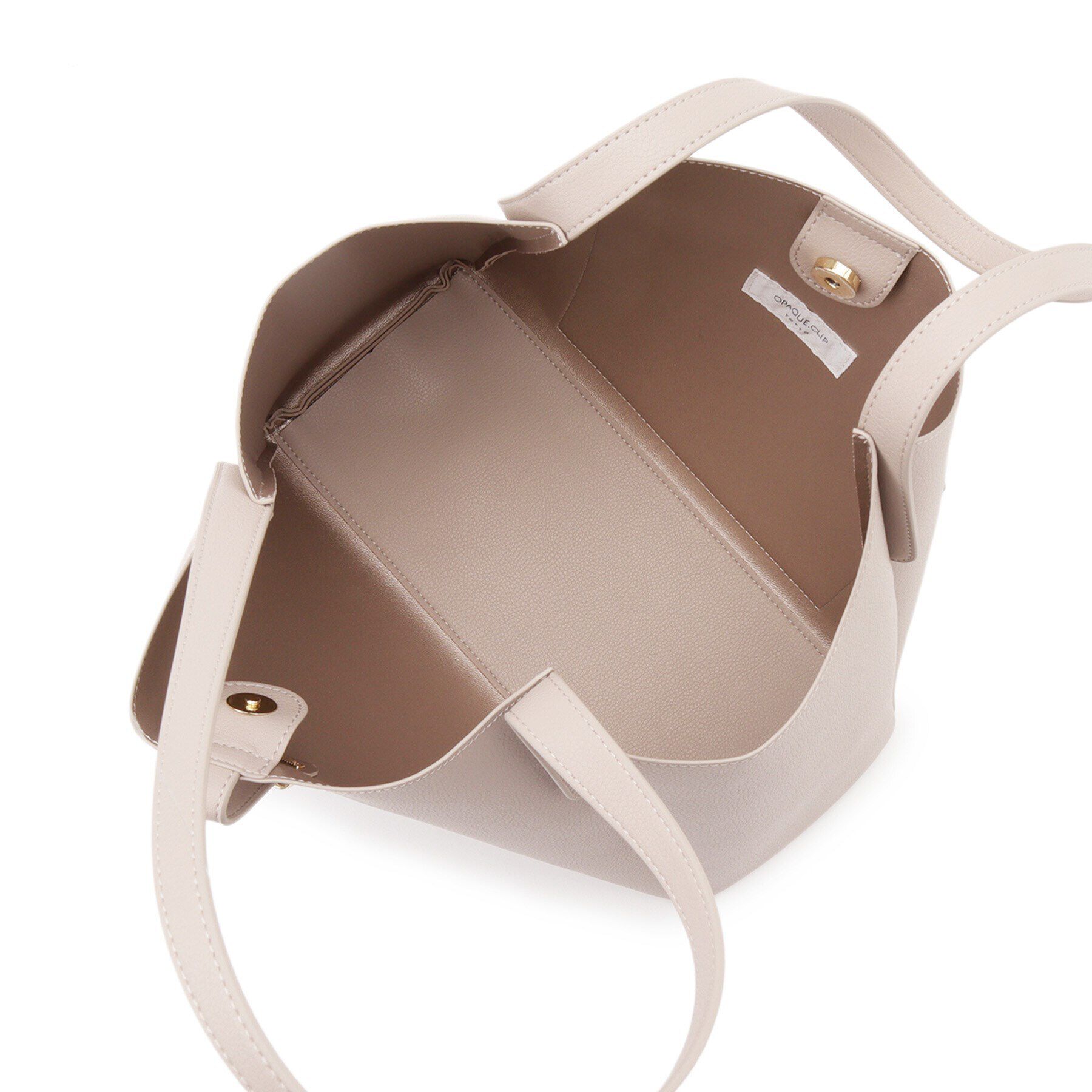 OPAQUE.CLIP「【A4サイズ対応】フロントベルト調トートバッグ」|トートバッグ|