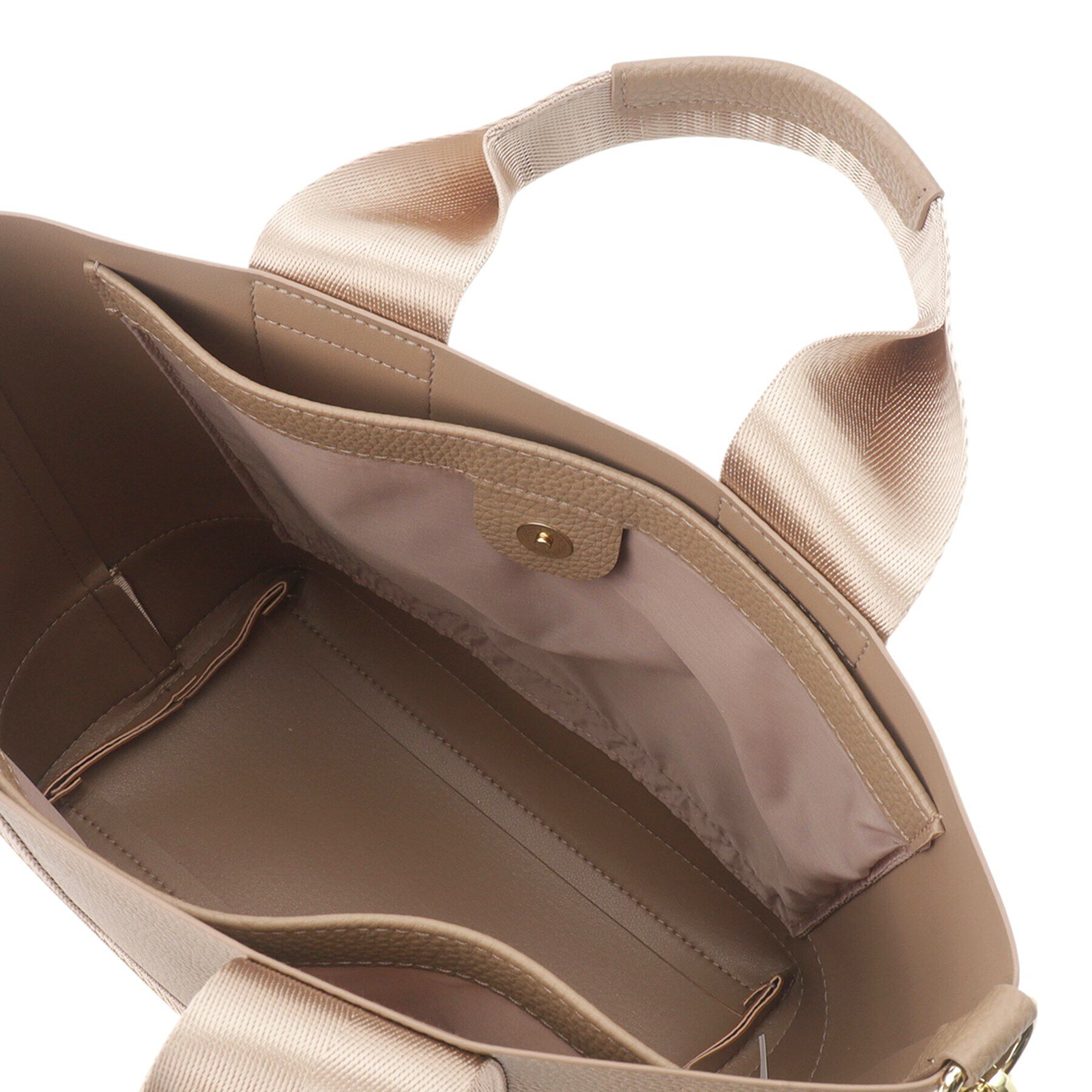 OPAQUE.CLIP「【2WAY】シュリンク合皮コンビミドルショルダーバッグ」|ショルダー・メッセンジャー|