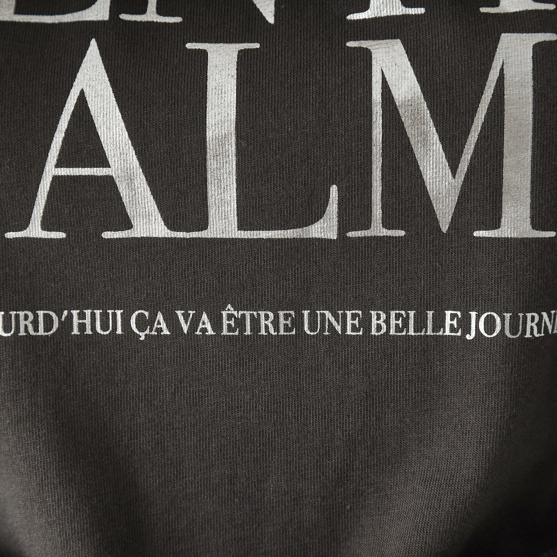 OPAQUE.CLIP「箔ロゴプリント ロングTシャツ【洗濯機洗い可】」|Tシャツ・カットソー|