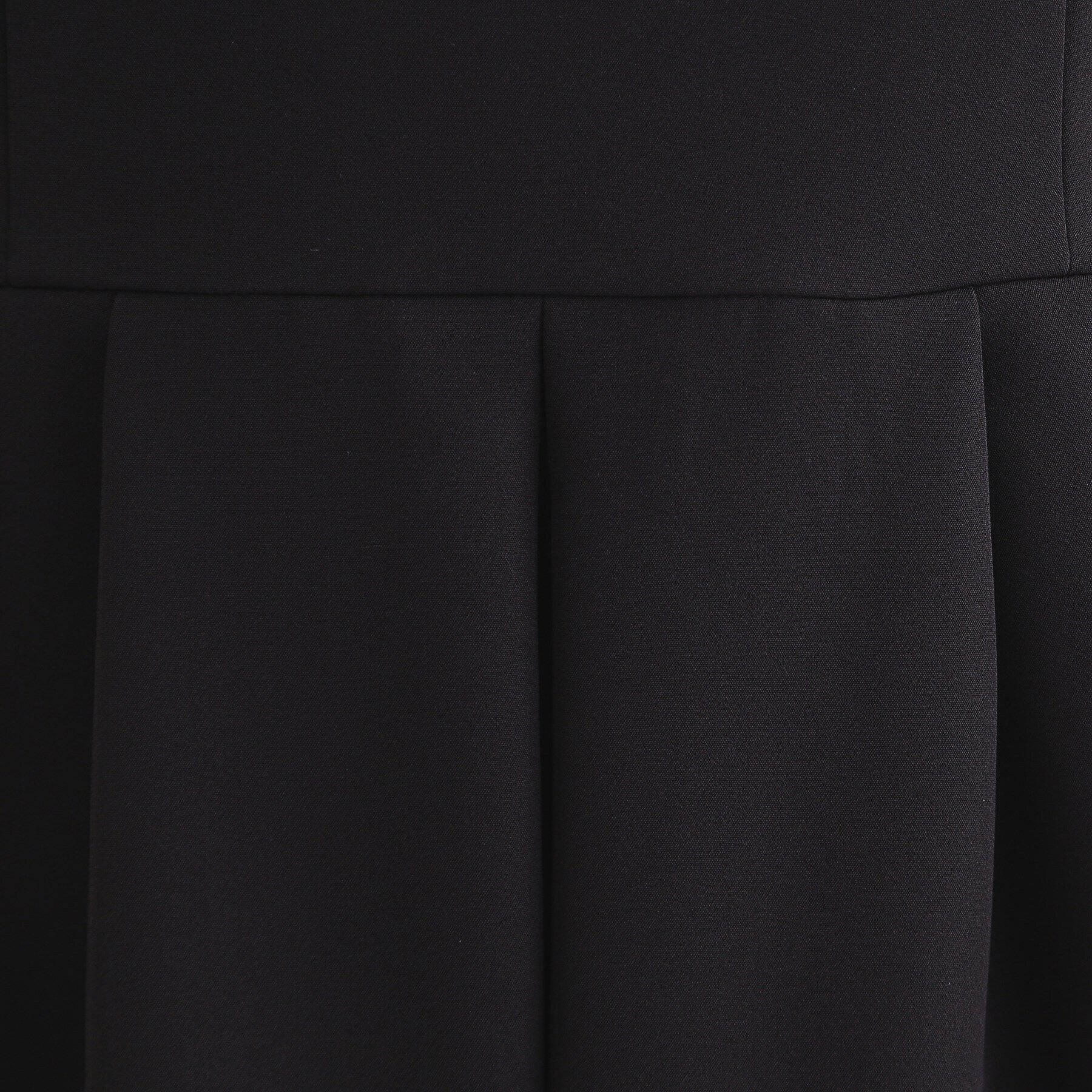 OPAQUE.CLIP「《通勤・セレモニー/セットアップ対応》タックフレアワンピース/ダブルクロス【洗濯機洗い可】」|ワンピース|