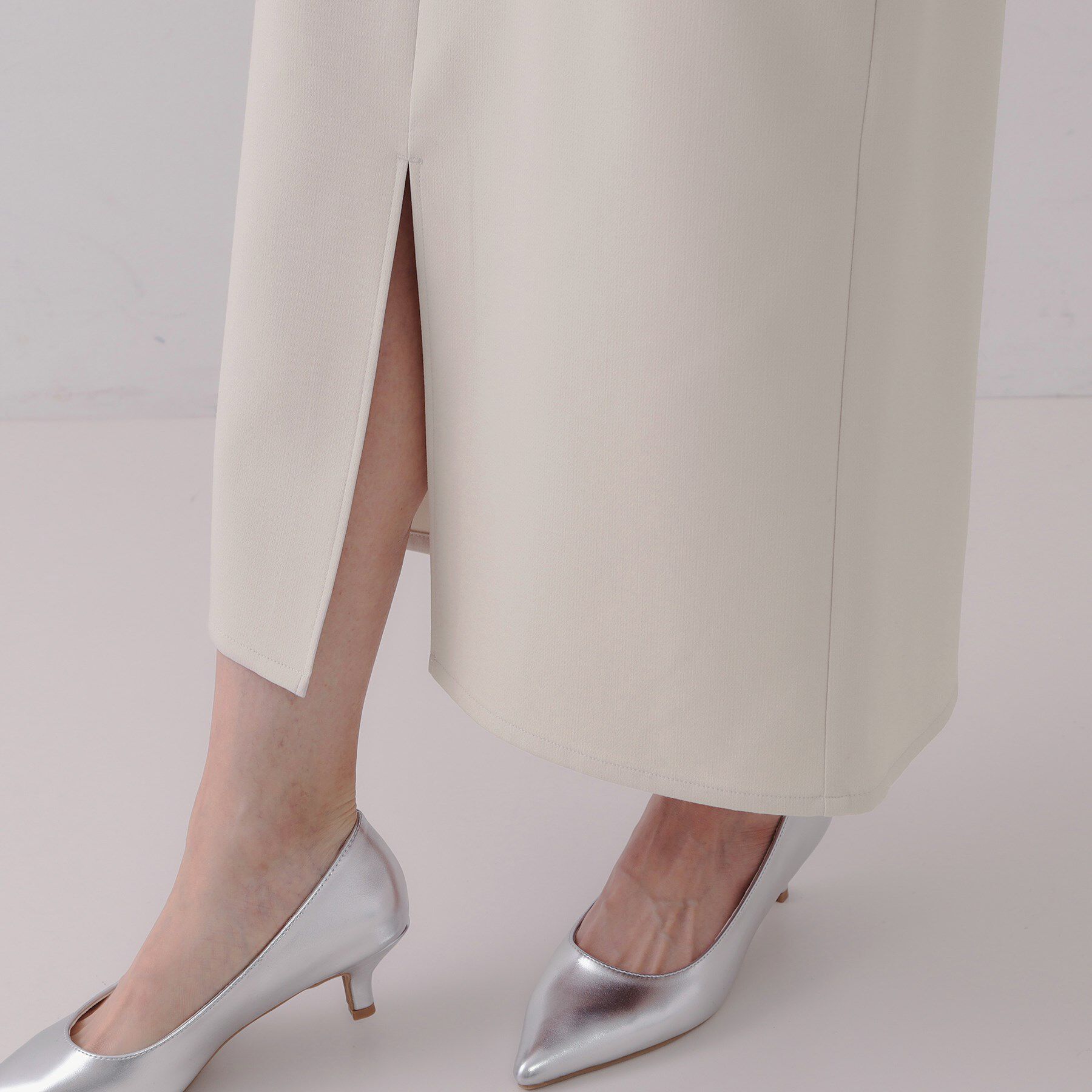 OPAQUE.CLIP「ストレッチダブルポケットタイトスカート【洗濯機洗い可/防シワ】」|スカート|