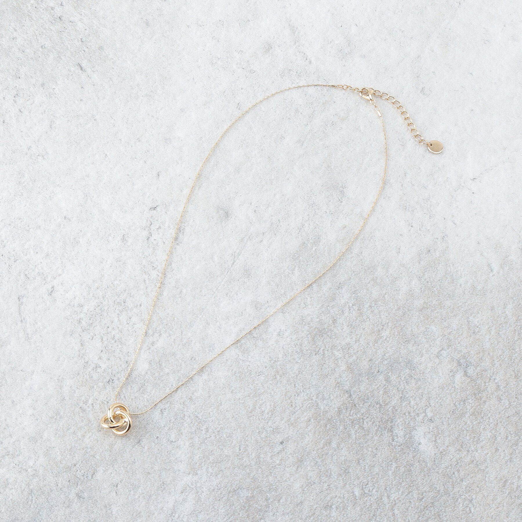 OPAQUE.CLIP「メタルリングネックレス」|ネックレス|