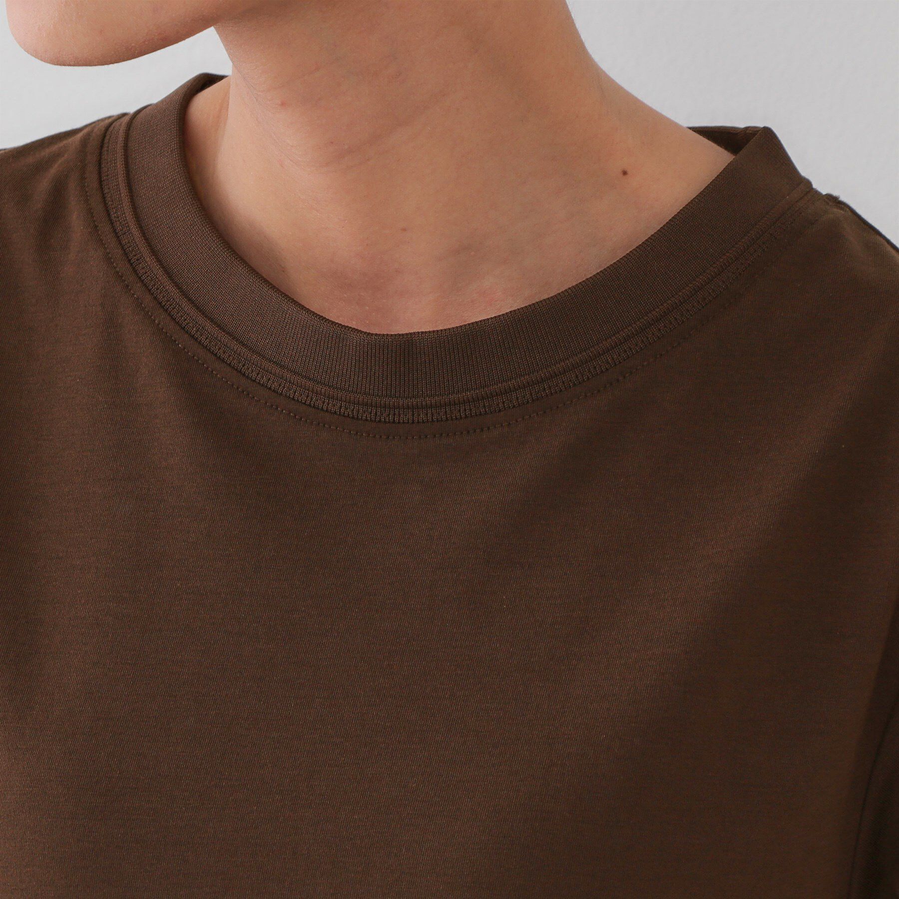 OPAQUE.CLIP「アシメドッキングフレアワンピース【洗濯機洗い可】」|ワンピース|