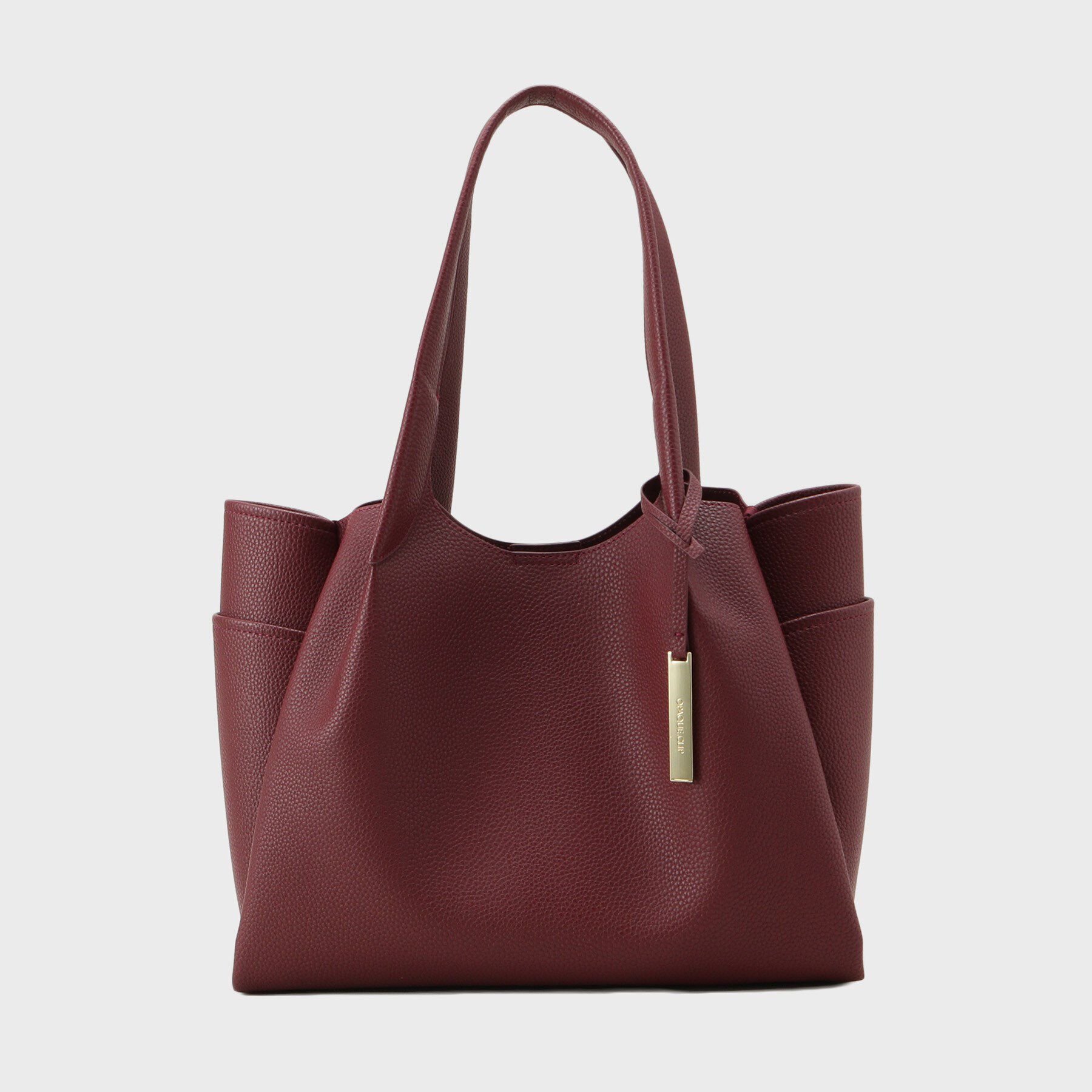 OPAQUE.CLIP「【軽量/多ポケット】ワイドマチ付きシュリンクトートバッグ」|トートバッグ|