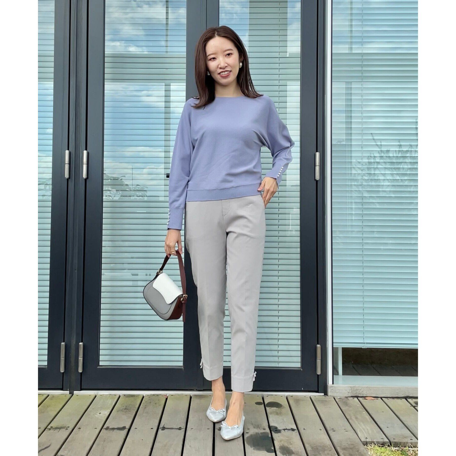 Couture broach「【ラクチンきれい見えパンツ】リボンハイパーストレッチパンツ」|その他|