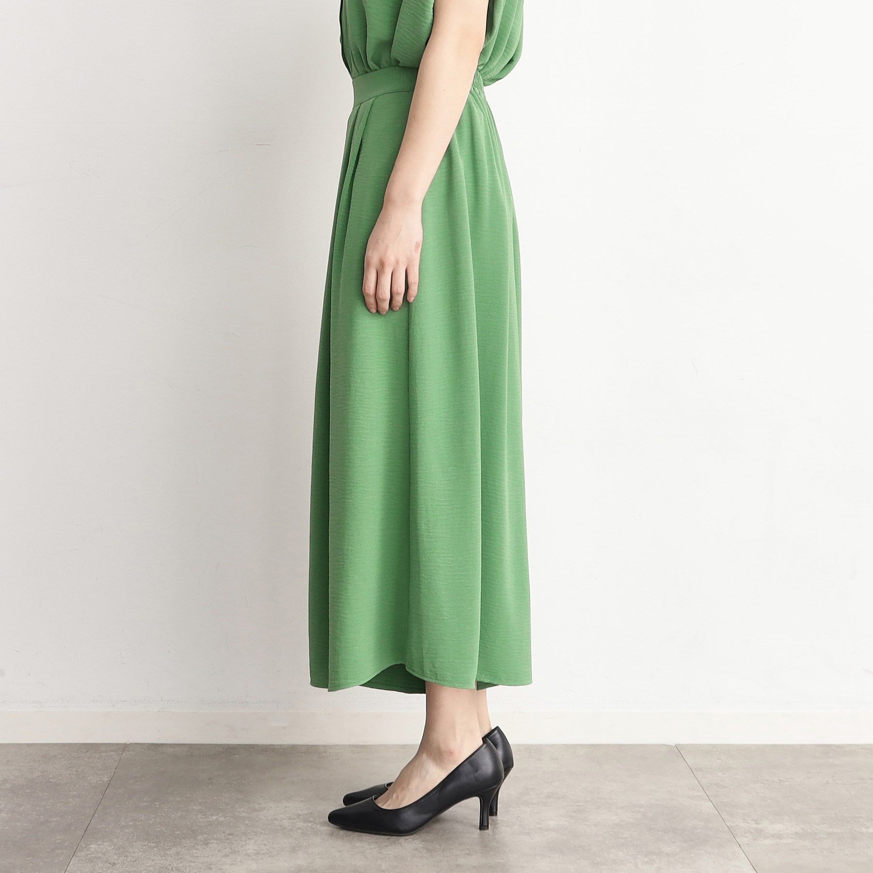 THE SHOP TK「【涼しい！/シワになりにくい/吸水速乾/洗える】フレアスカートパンツ」|その他|