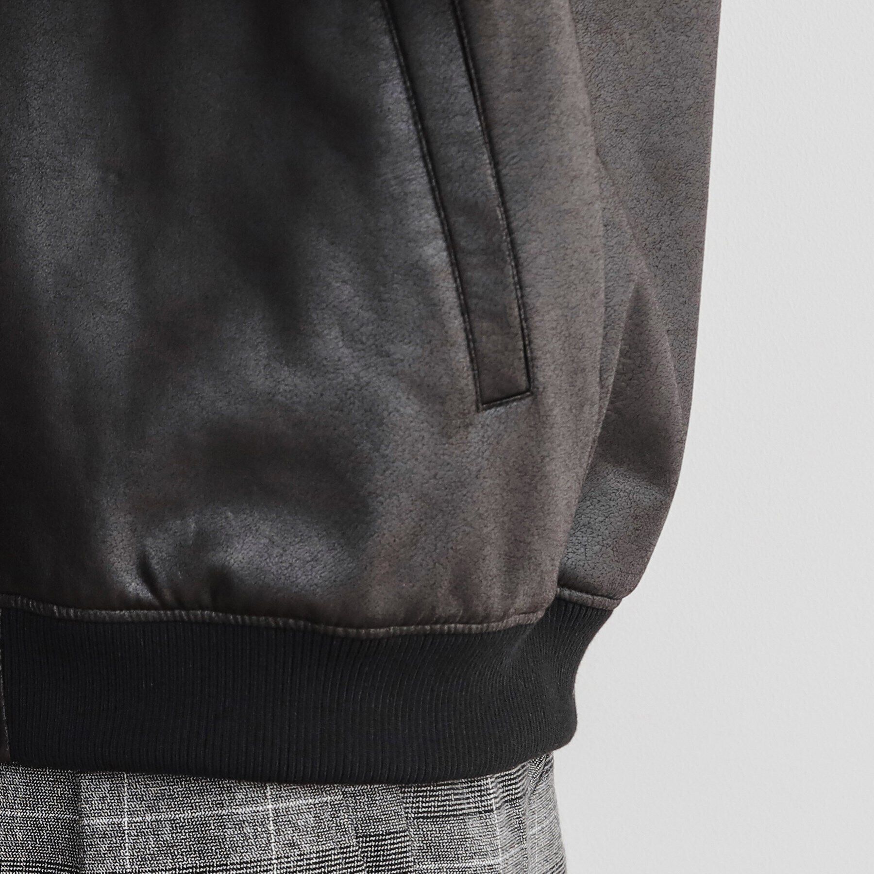 THE SHOP TK「ヴィンテージライクリブブルゾン」|ブルゾン・スタジャン|