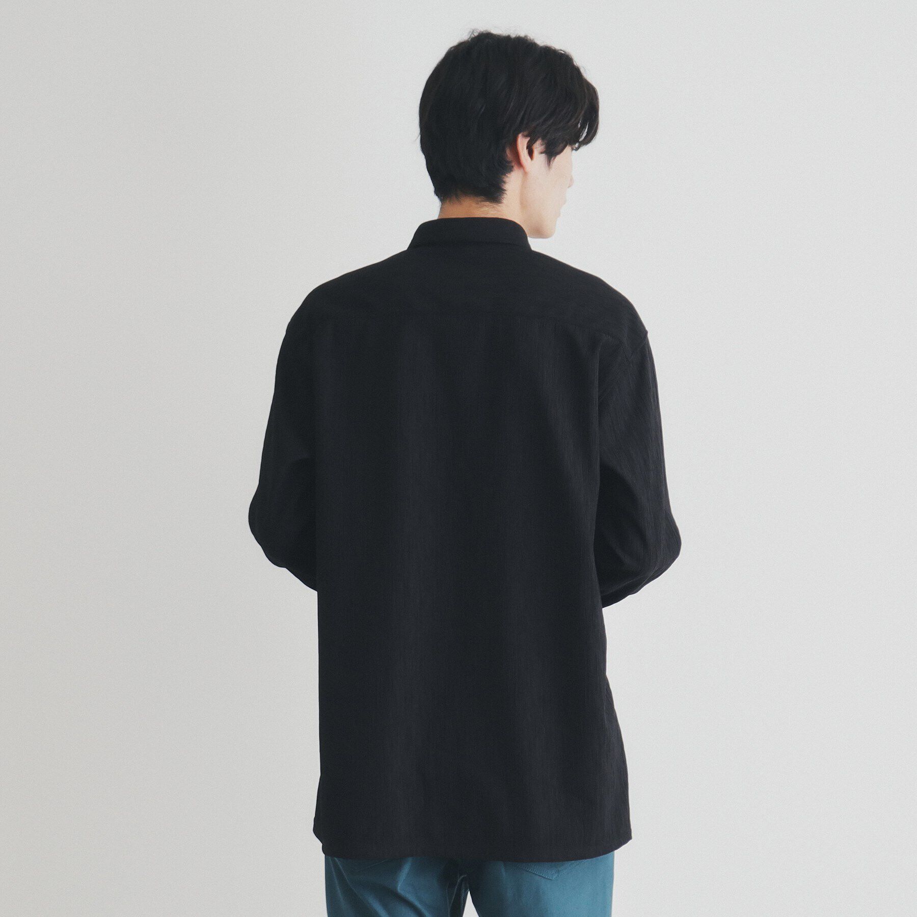 THE SHOP TK「リラックスシルエット楊柳シャツ」|シャツ・ブラウス|