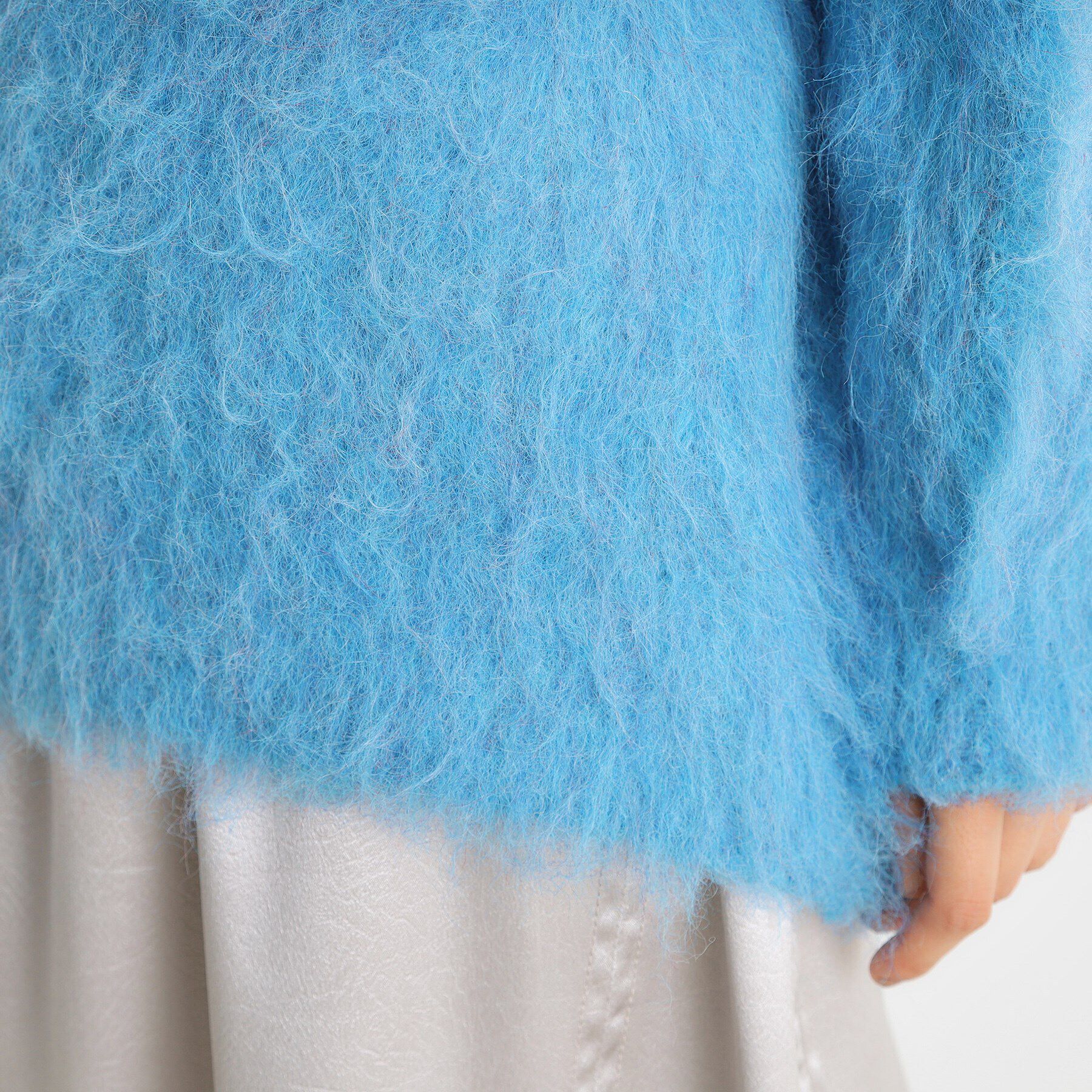 THE SHOP TK「【＠BAILA掲載】mixシャギーハイネックミドル/洗える」|ニット・セーター|