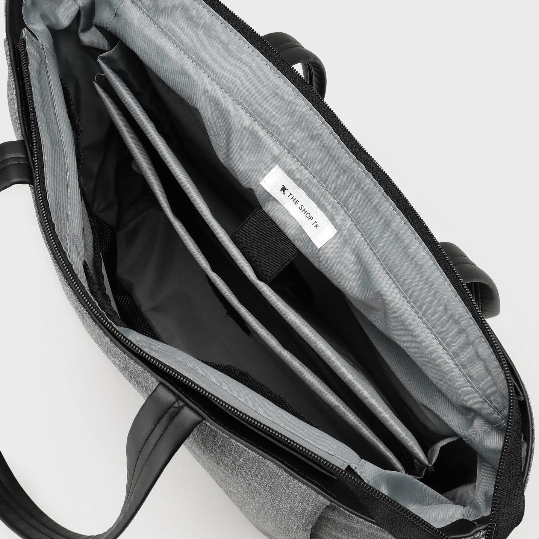 THE SHOP TK「10ポケット軽量マルチトート ON・OFF兼用／PCポケット付き」|トートバッグ|