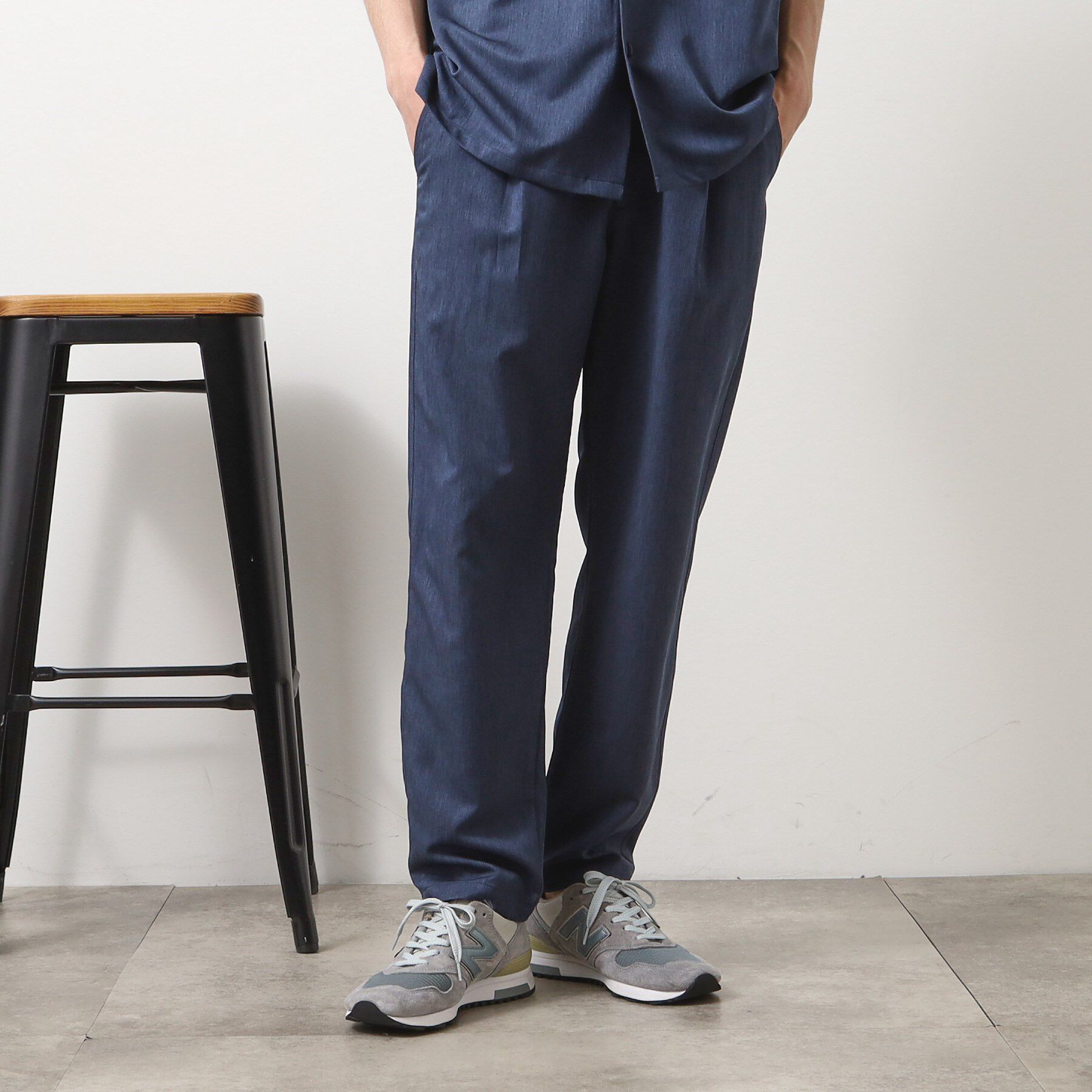 THE SHOP TK「クールファイバーイージーパンツ　接触冷感／吸水速乾／UVケア／軽量／セットアップ可」|その他|