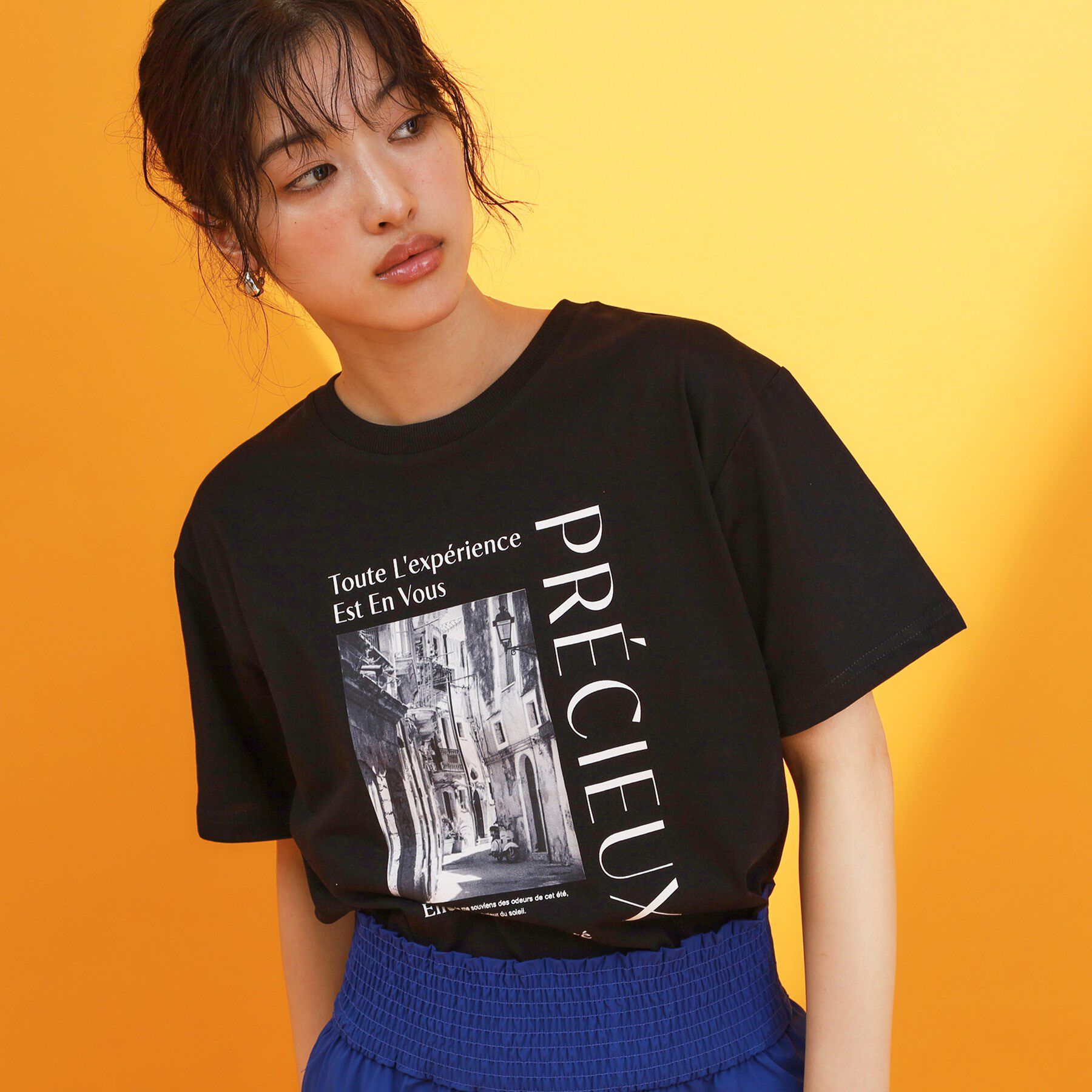 THE SHOP TK「フォトアソートTシャツ【接触冷感/UV/毛玉になりにくい/洗濯機OK】」|Tシャツ・カットソー|