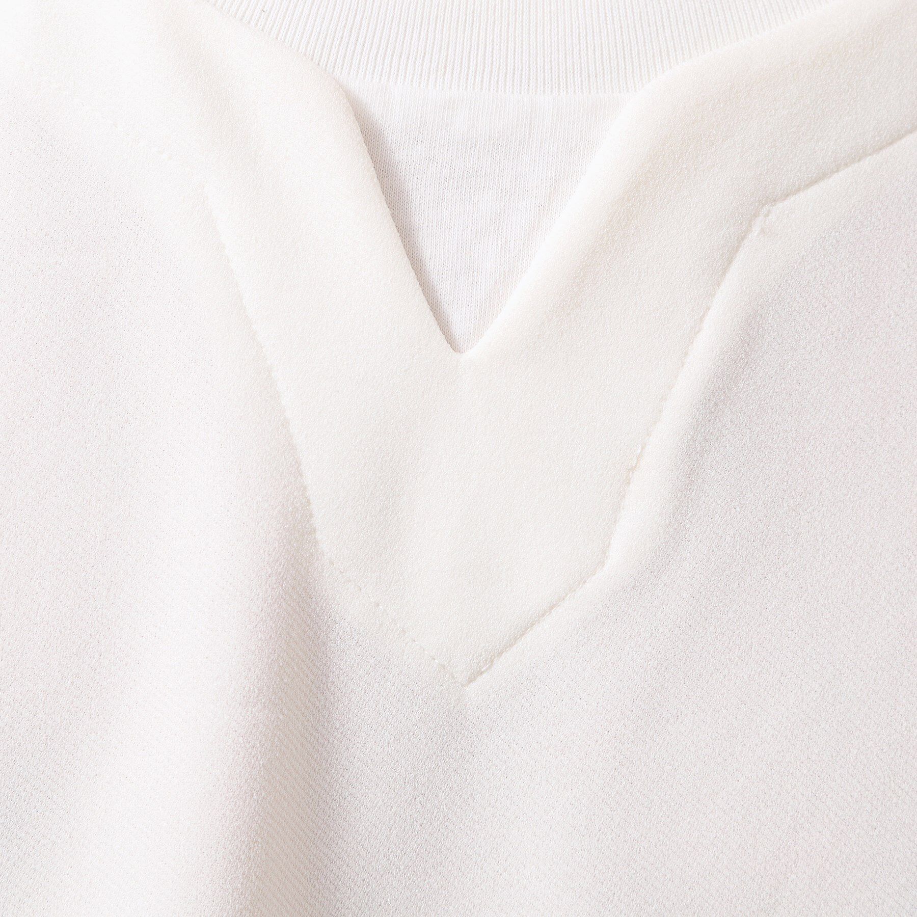 THE SHOP TK「ツイルキーネック半袖Tシャツ 【接触冷感/洗濯機OK】」|Tシャツ・カットソー|