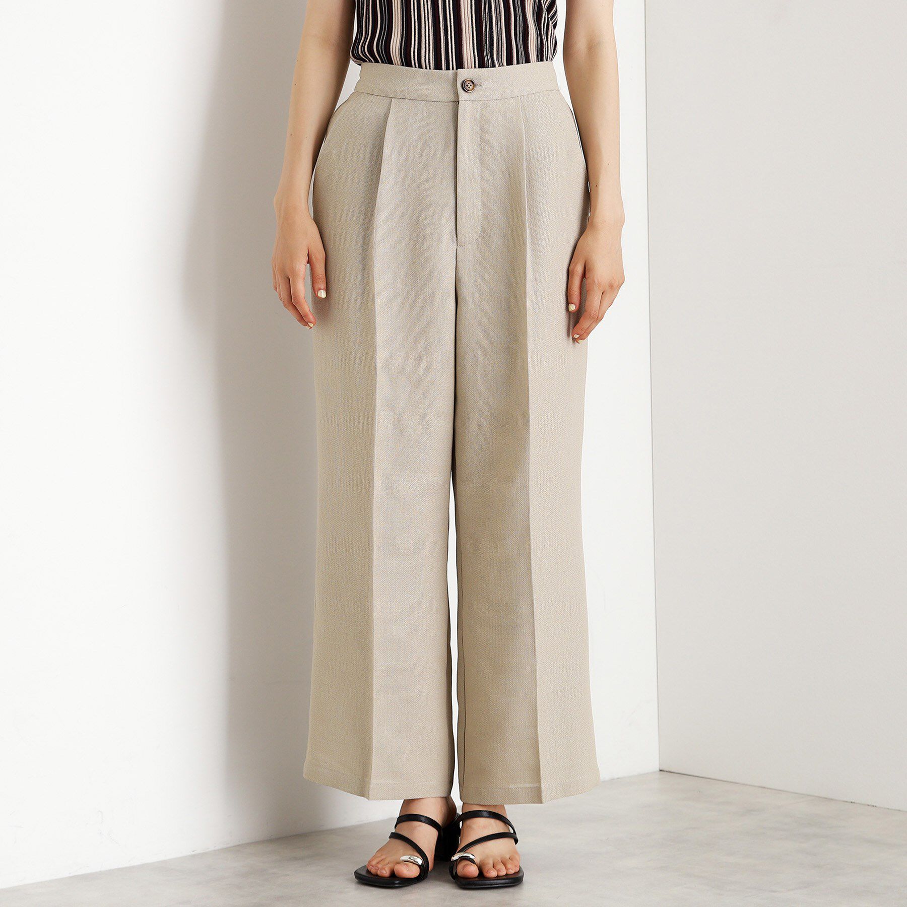 THE SHOP TK「パナマパンツ【洗える】」|その他|