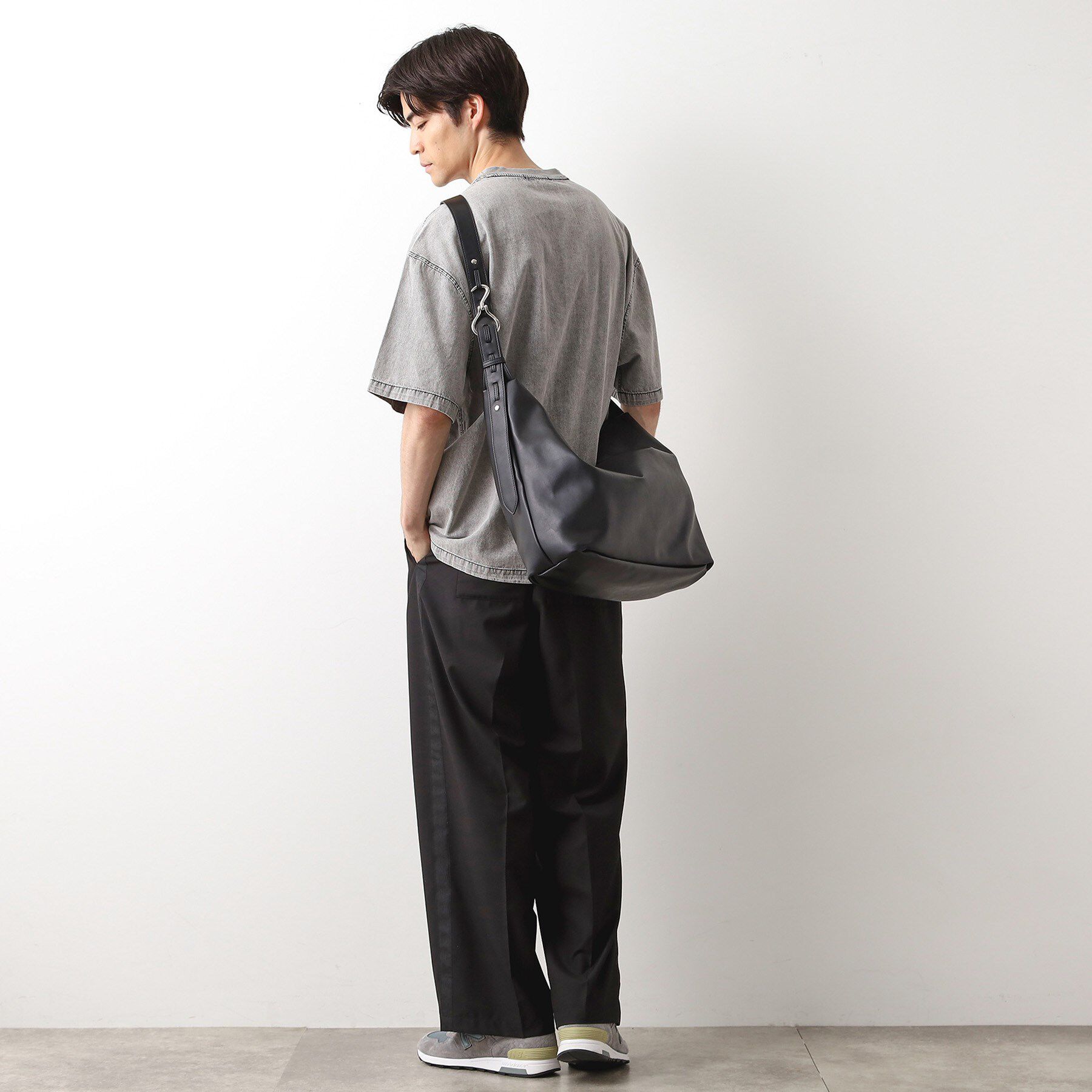 THE SHOP TK「フックバックルビッグショルダーバッグ」|ショルダー・メッセンジャー|