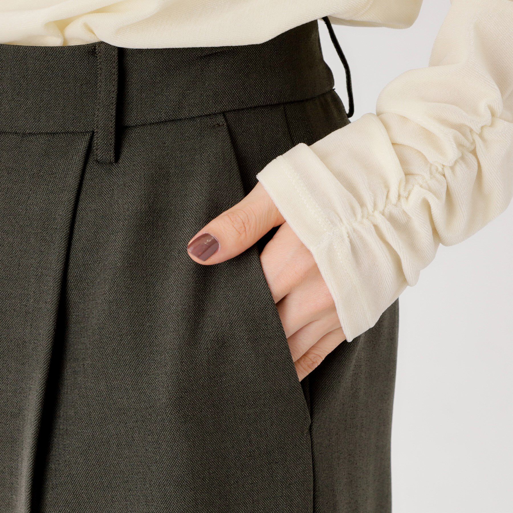 THE SHOP TK「ビジネスセミワイドパンツ【セットアップ可/洗濯機OK】/CAVIANシリーズ」|その他|