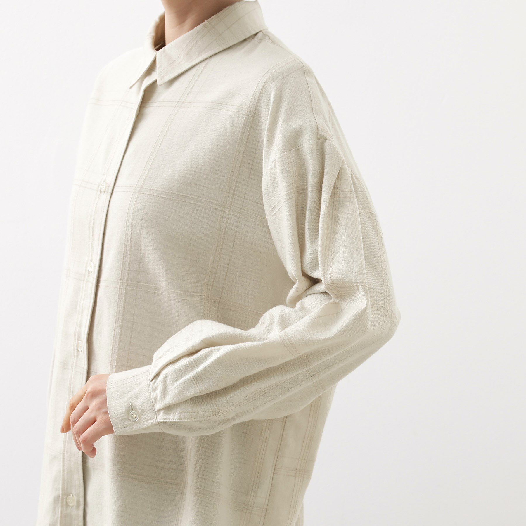 THE SHOP TK「インしてる風にも着られるチェックシャツ」|シャツ・ブラウス|