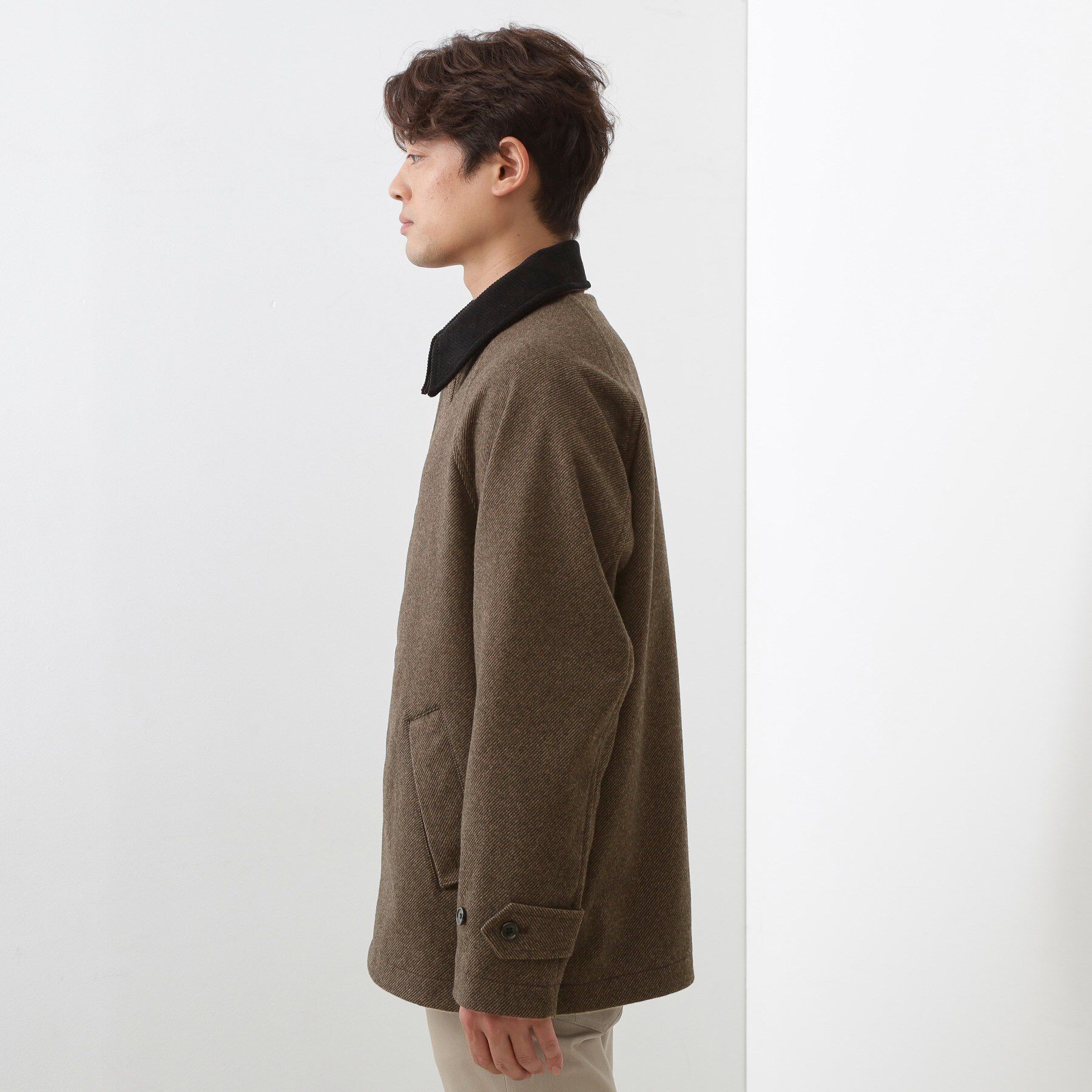 THE SHOP TK「2通りの着こなしができる ウーリック デッキブルゾン」|ブルゾン・スタジャン|