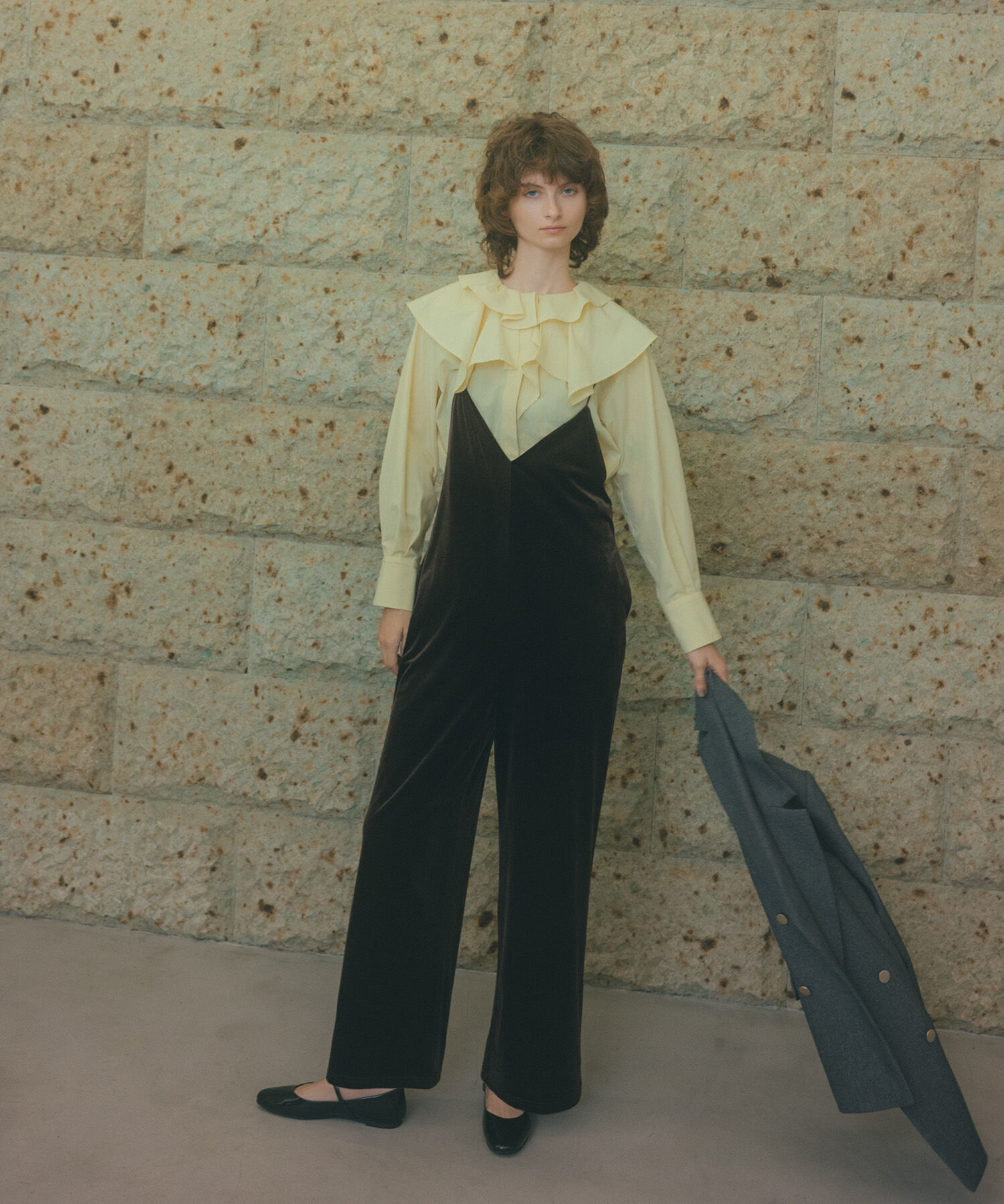  「2wayフリルカラーブラウス」|シャツ・ブラウス|