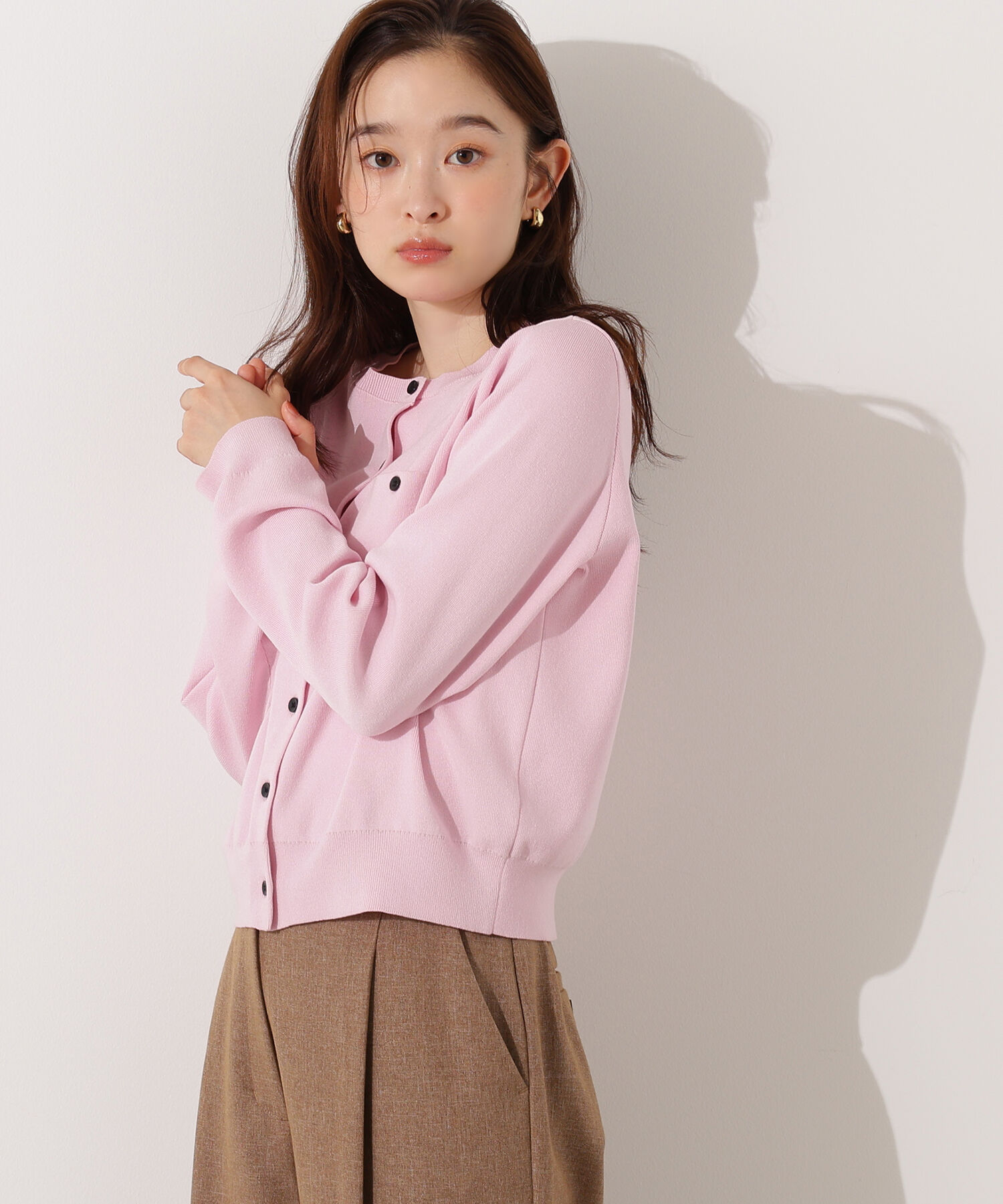  「ベーシックポケットカーディガン」|ニット・セーター|