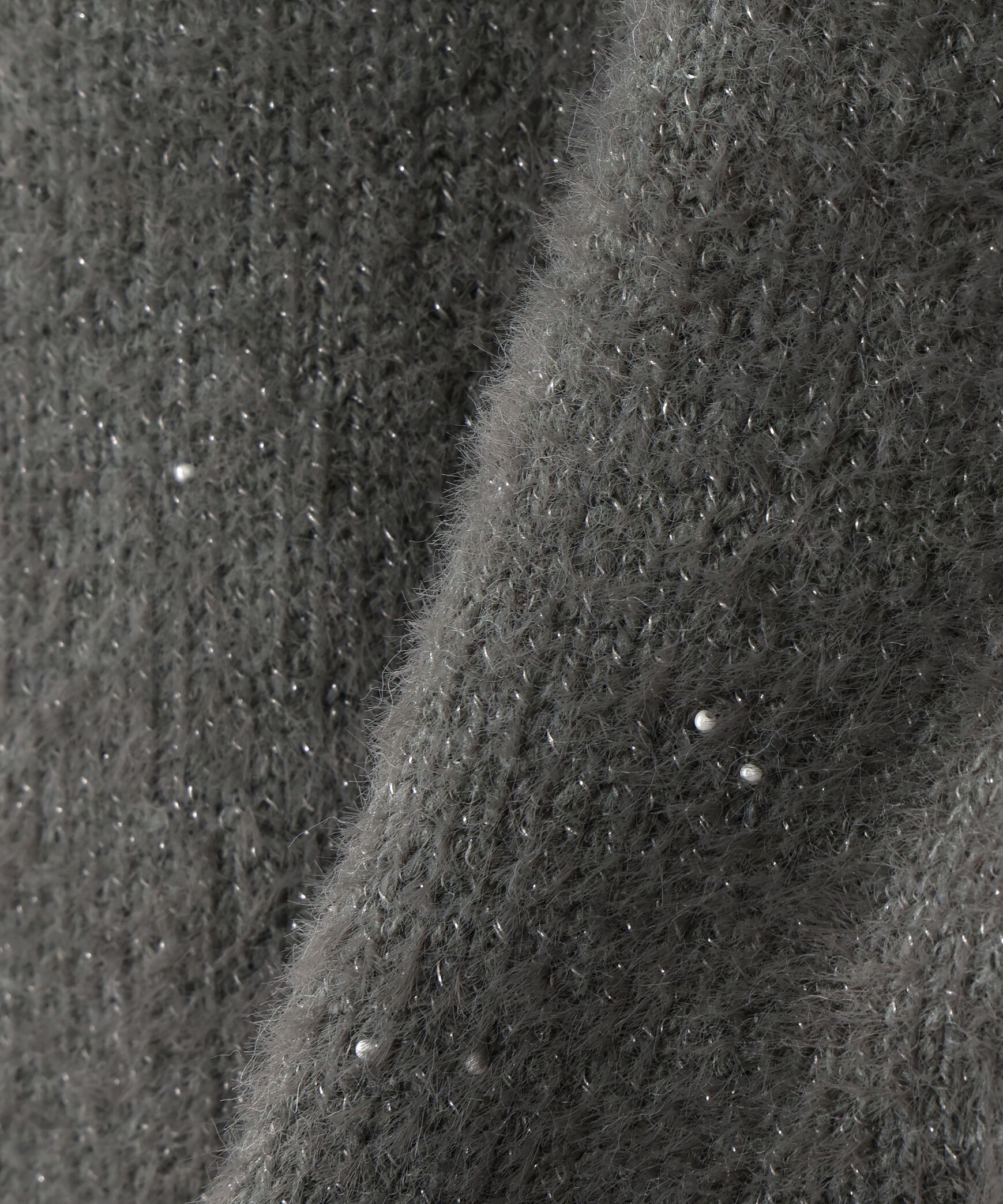  「ビーズミックスヘアリーカーディガン」|ニット・セーター|