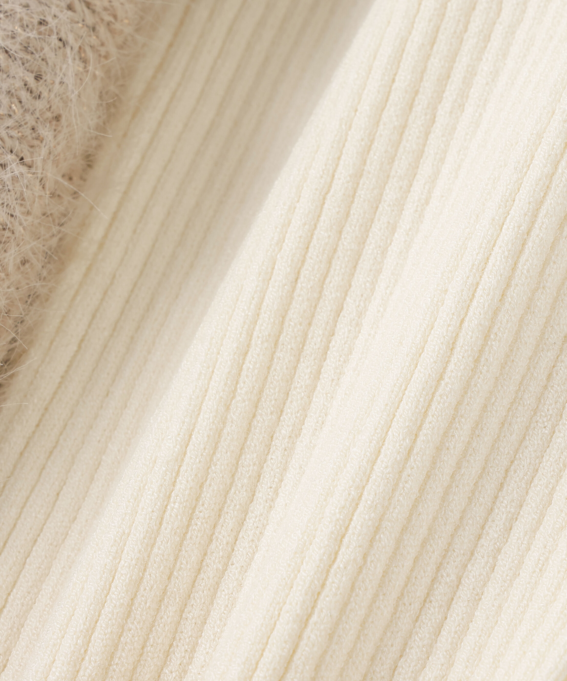  「ヘアリーペプラムキャミセットニット」|ニット・セーター|