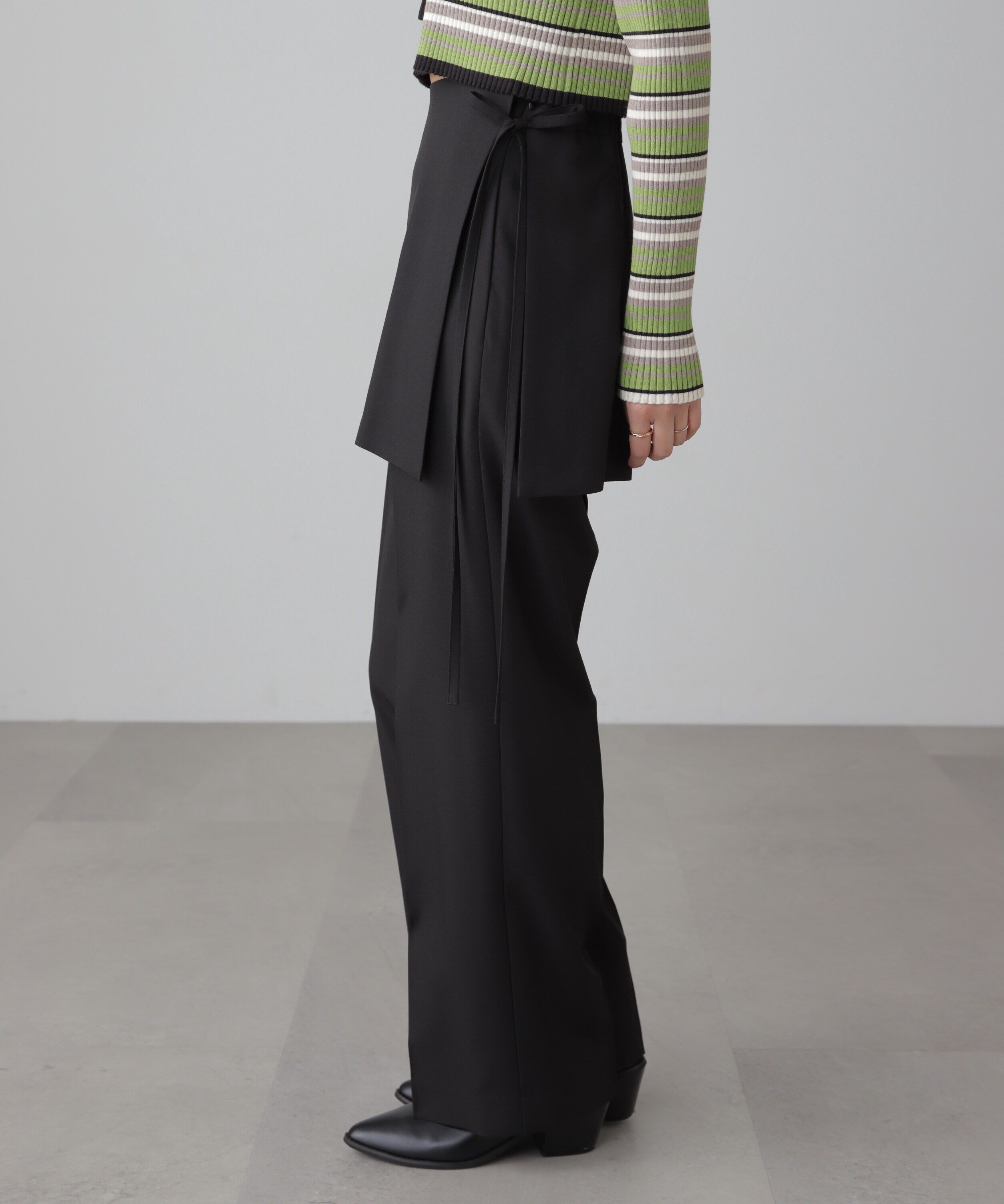  「ミニラップスカートレイヤードパンツ」|その他|