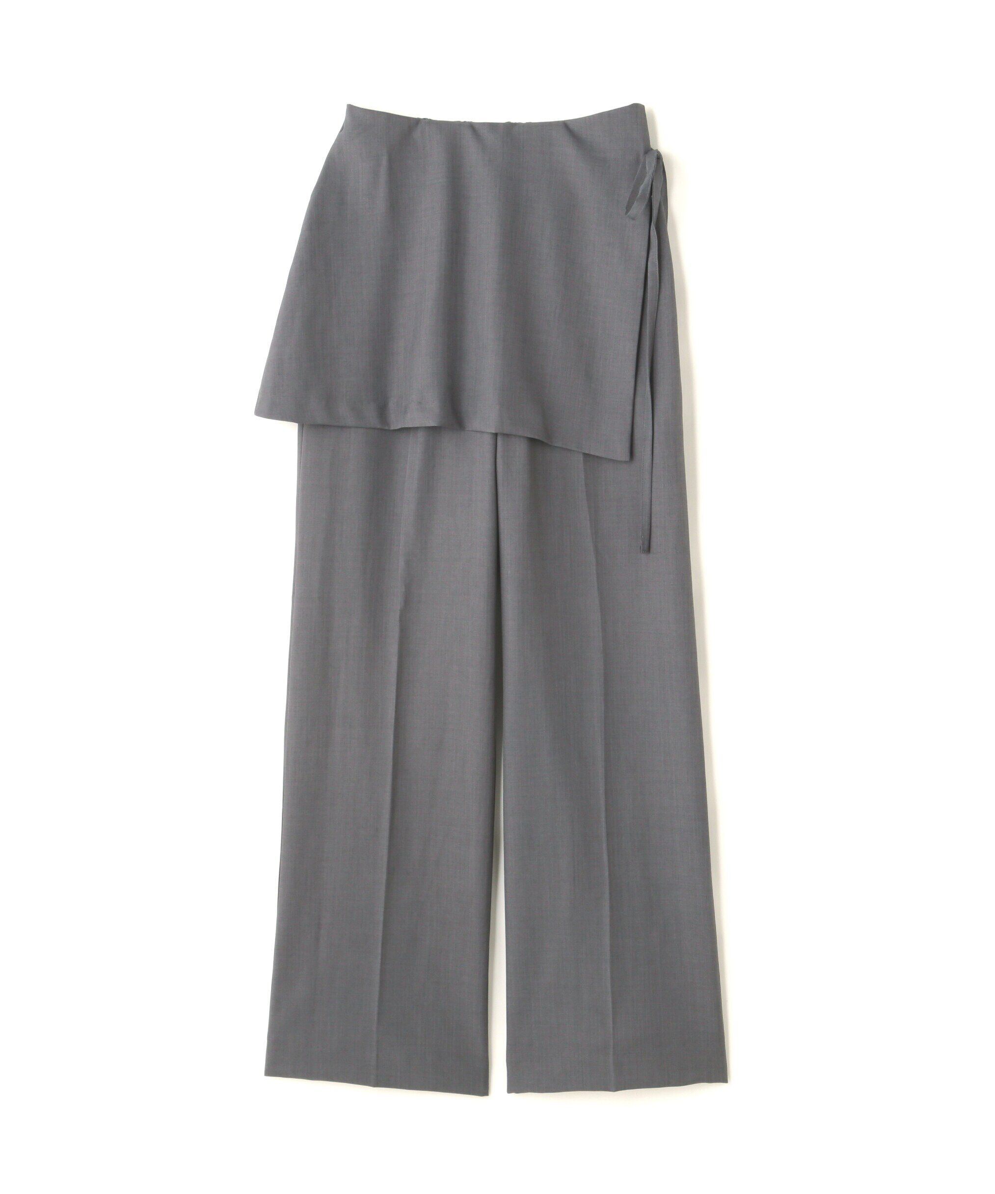  「ミニラップスカートレイヤードパンツ」|その他|