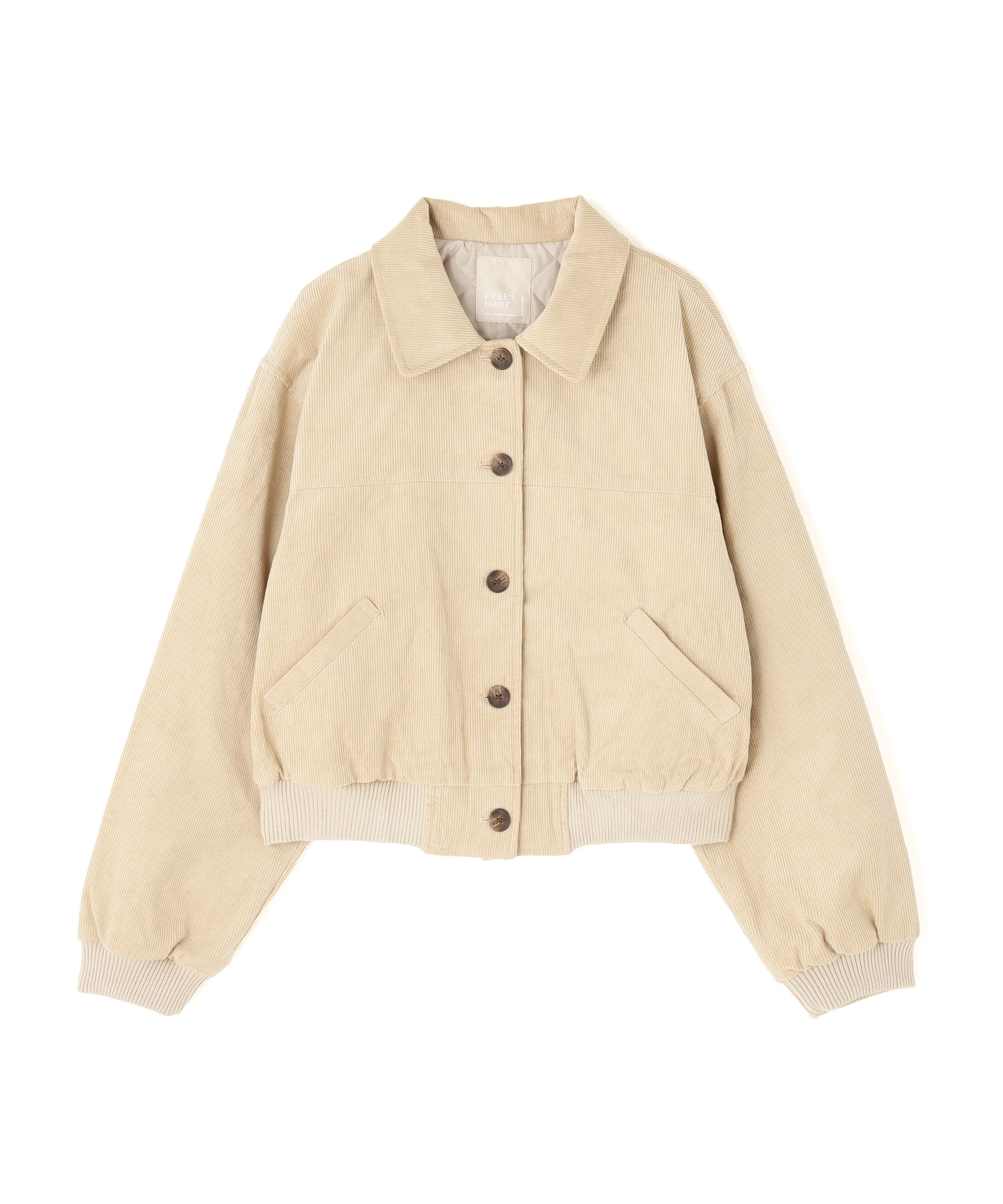  「コーデュロイ中綿ブルゾン」|ブルゾン・スタジャン|