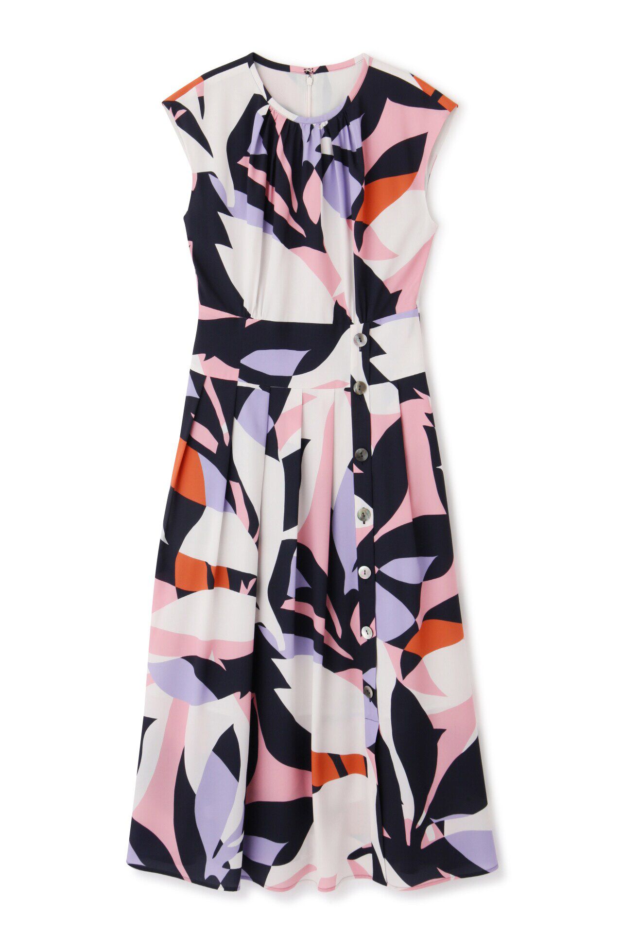  「◆リーフプリントワンピース」|ワンピース|