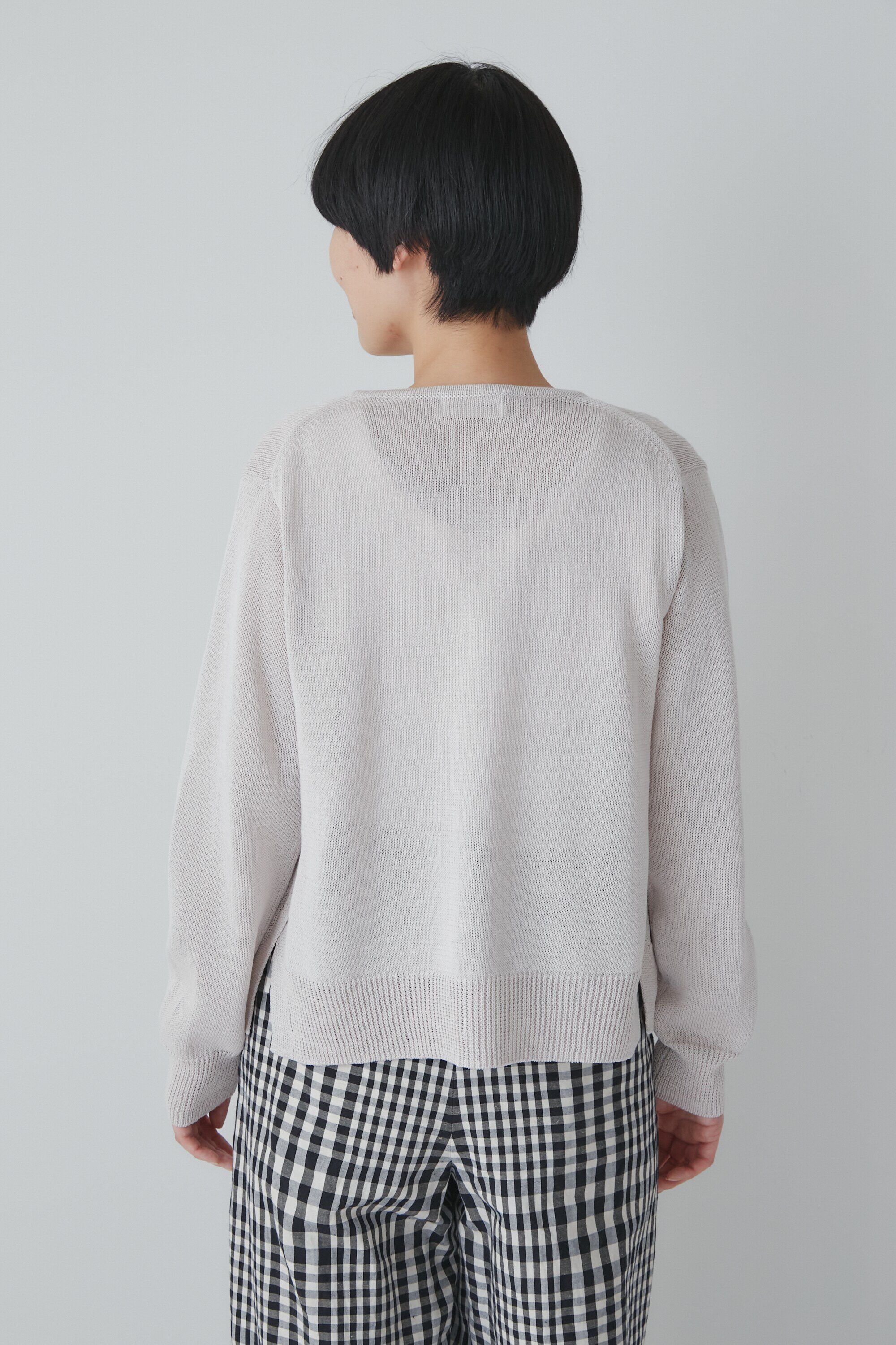  「◆ミドルゲージギマジップアップカーディガン」|ニット・セーター|