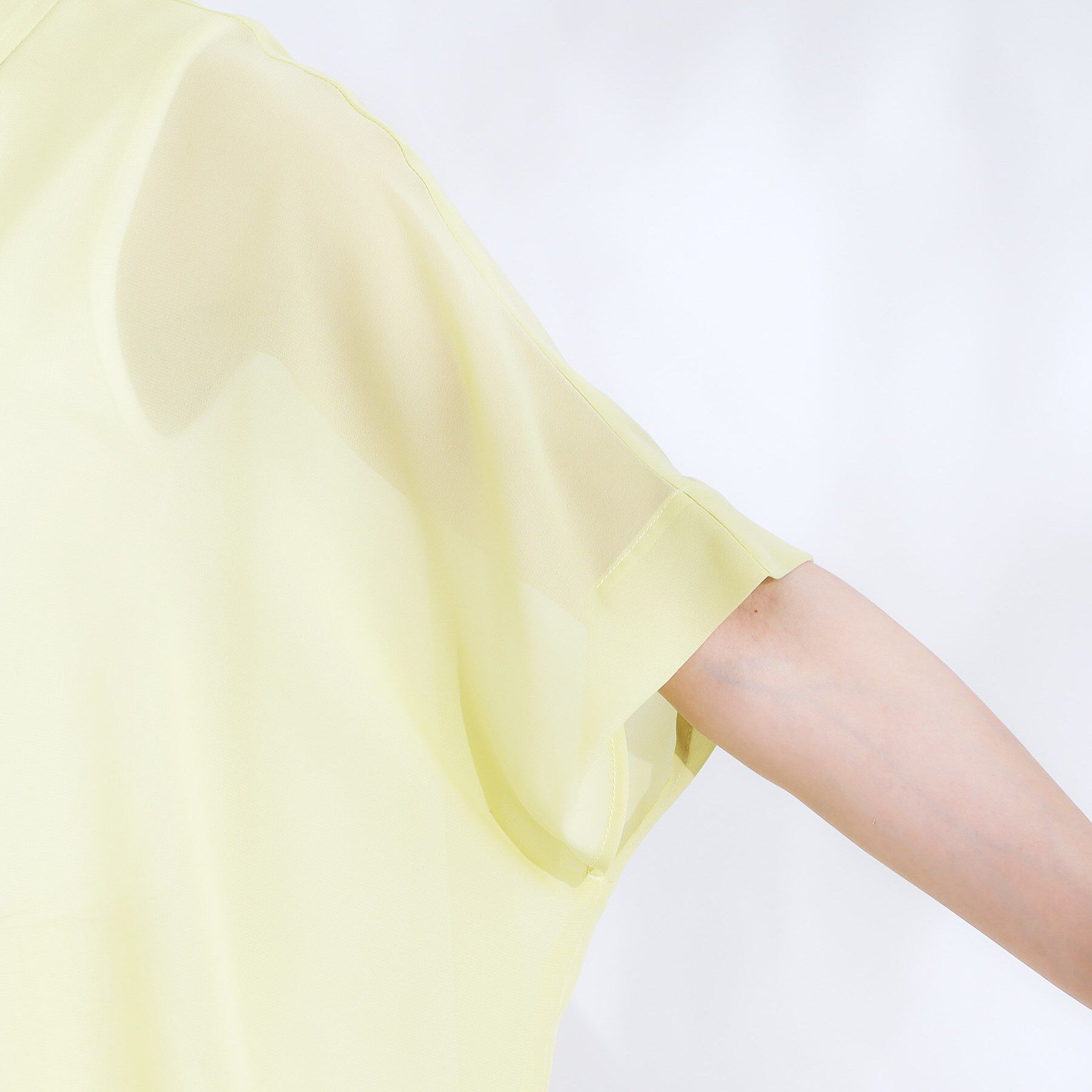 SHOO･LA･RUE「大人のシアー感 ゆるさらポンチョシャツ」|シャツ・ブラウス|