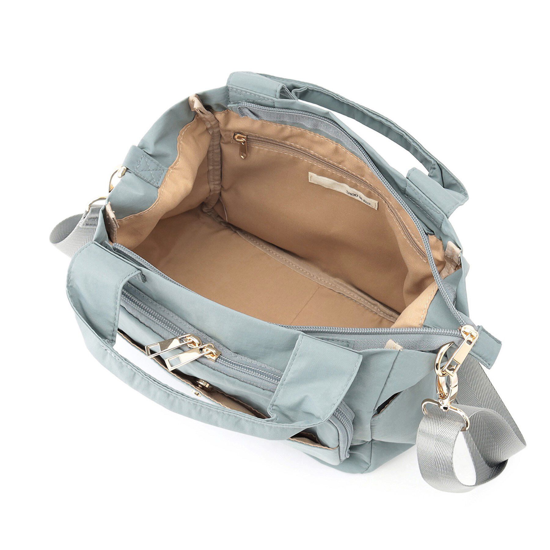 SHOO･LA･RUE「【撥水／2WAY】フロントポケット10ポケットトートバッグ」|トートバッグ|