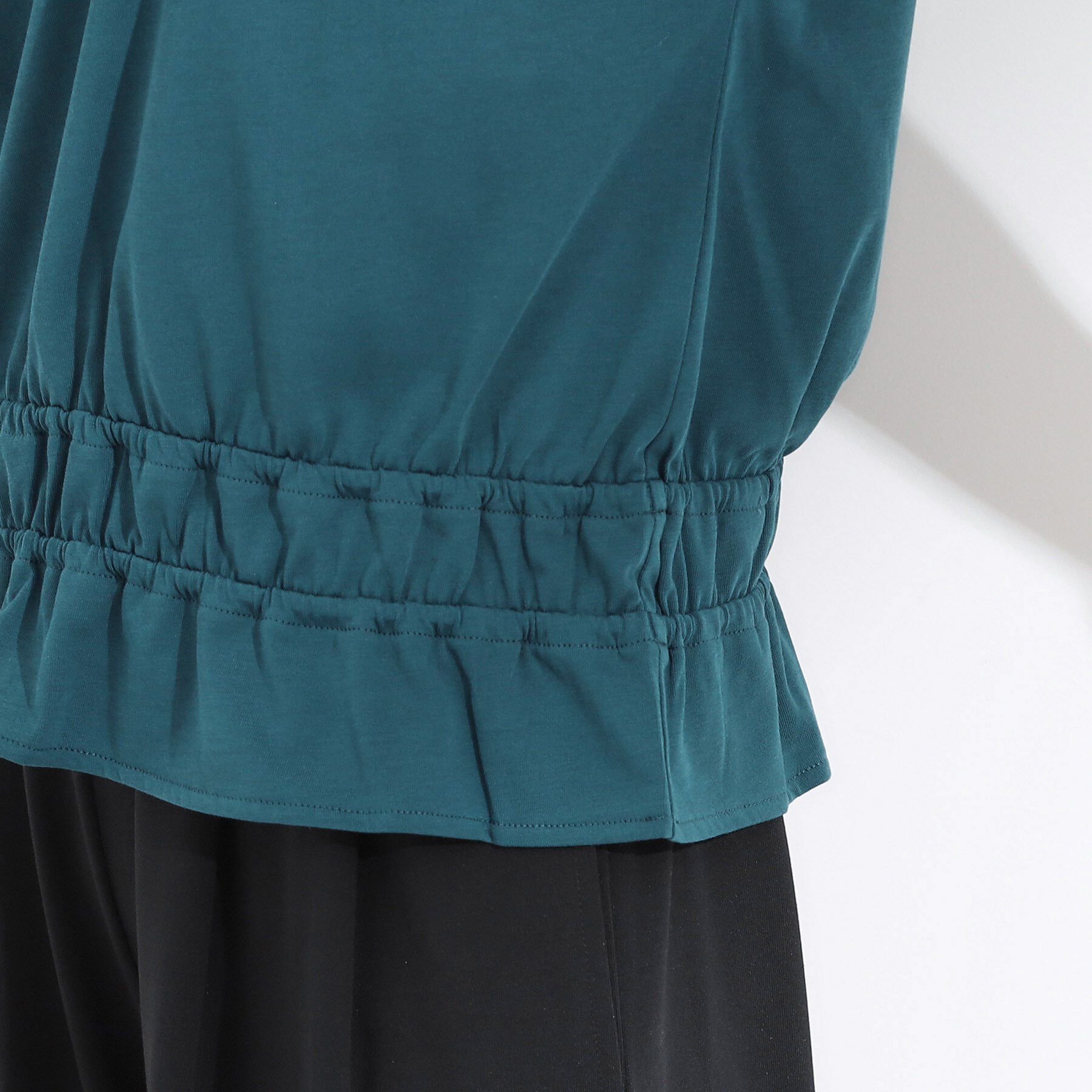 SHOO･LA･RUE「【ひんやり/2点セット】コーデに悩まず決まる トップス＋ガウチョパンツ」|スーツ|