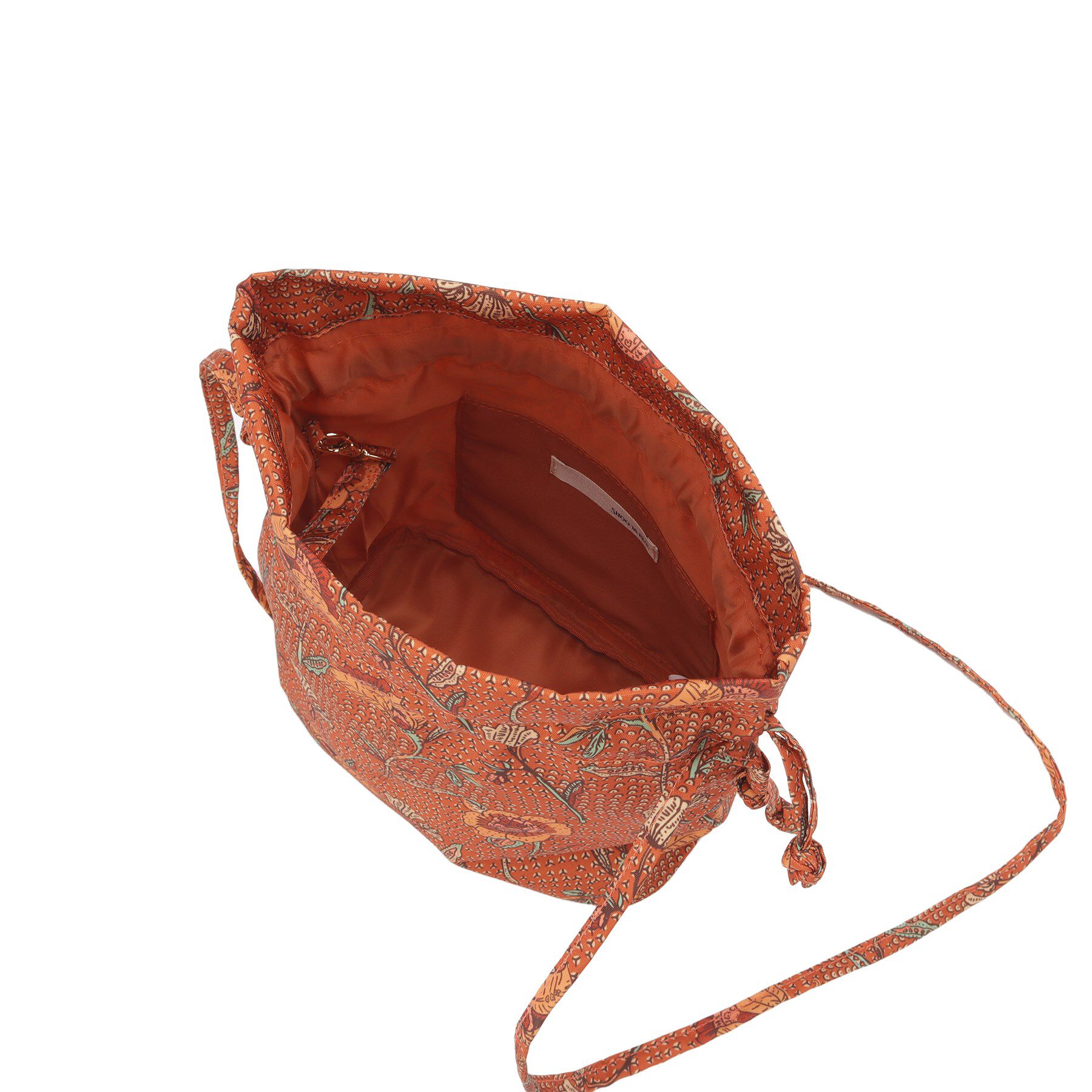 SHOO･LA･RUE「ころんとしたフォルムが魅力 ラタプリント 巾着ショルダーバッグ」|ショルダー・メッセンジャー|