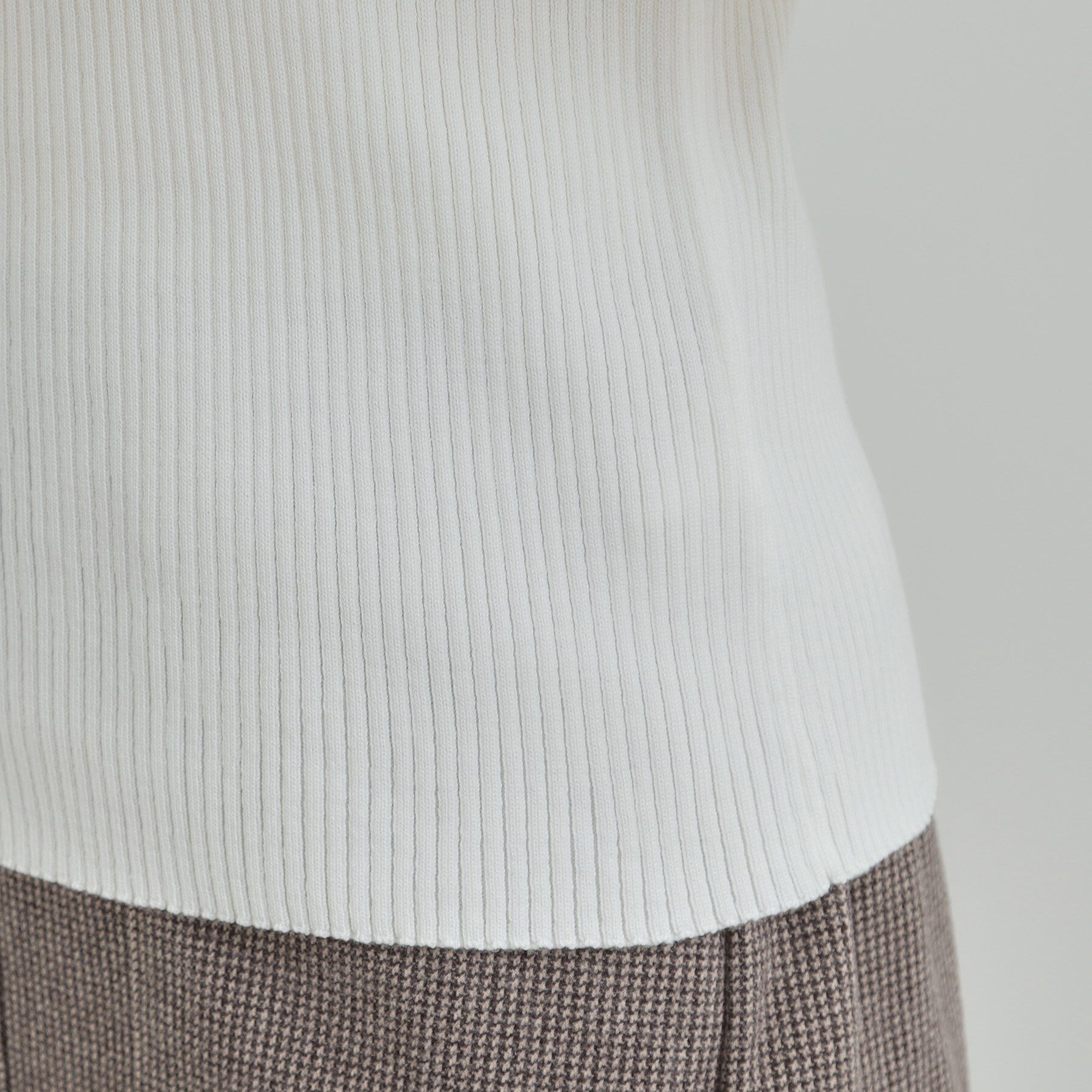 SHOO･LA･RUE「【S-LL/2点セット】着るだけでコーデが決まる フェザーニットベスト&times;リブニット」|その他|