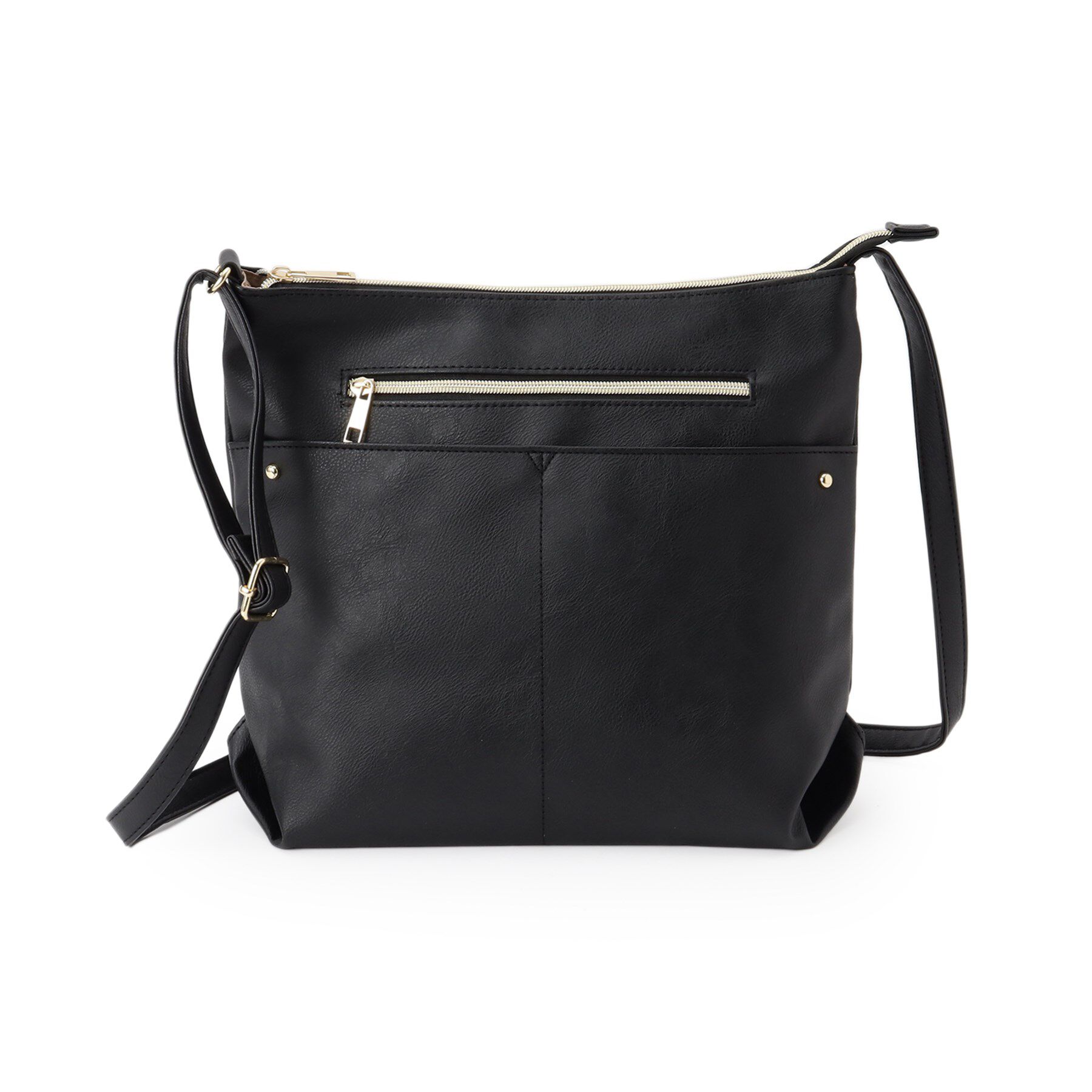 SHOO･LA･RUE「フロントWポケットショルダーバッグ」|ショルダー・メッセンジャー|