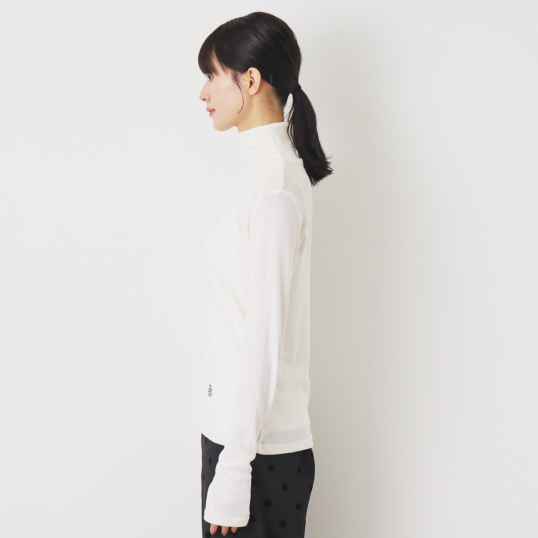 Dessin「リブタートルネックロングスリーブ」|Tシャツ・カットソー|