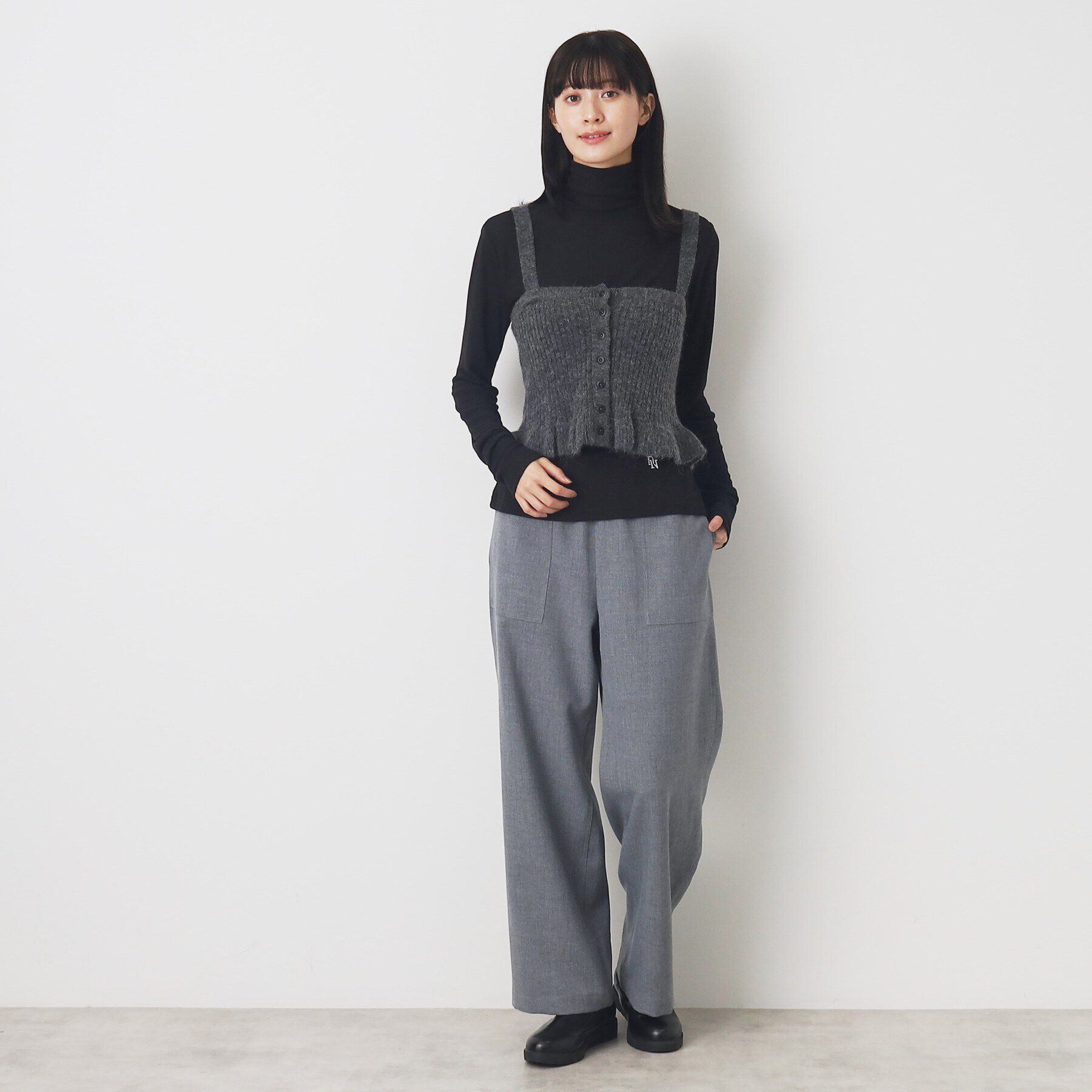 Dessin「リブタートルネックロングスリーブ」|Tシャツ・カットソー|