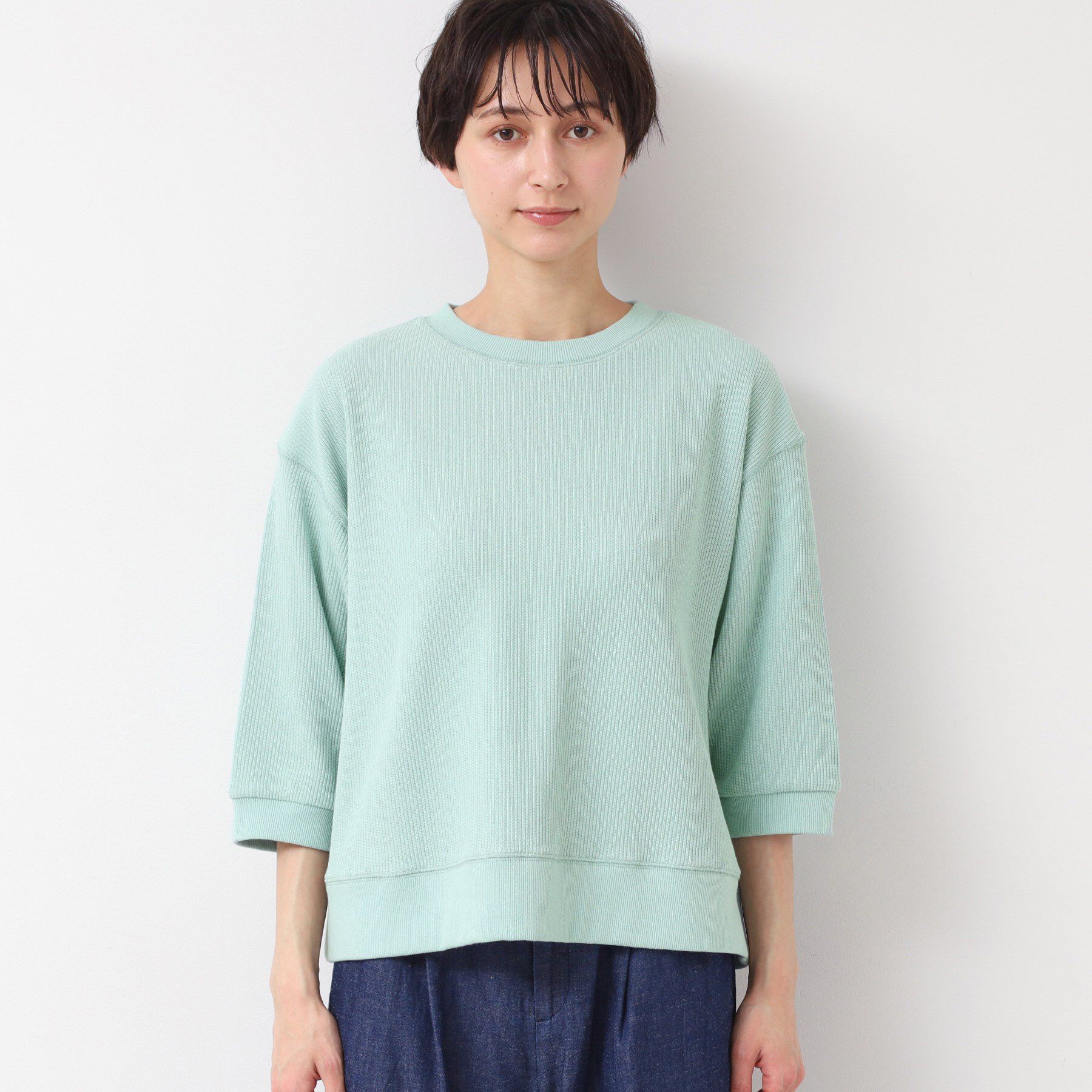 Dessin「【洗える】クルーネックカットソー」|Tシャツ・カットソー|